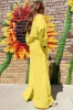 Drop Shoulder Puff Sleeve Crop Pullover and Drawstring Wide Leg Trousers Co-ord Set sold by Beagle Boutique