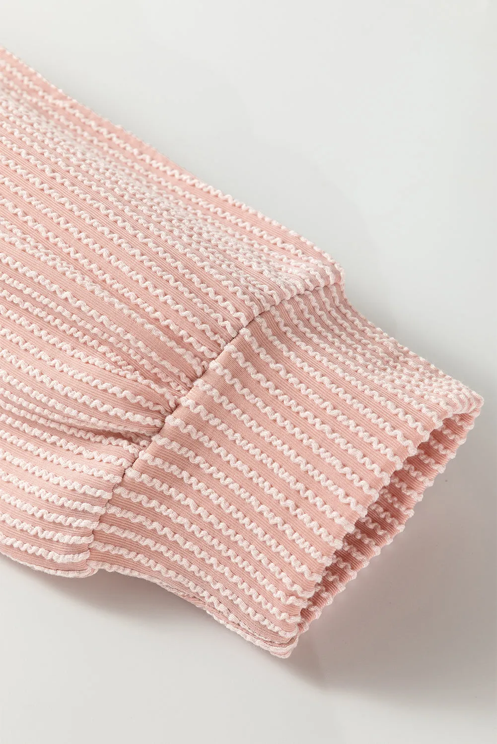 Multicolour Colour Block Long Sleeve Ribbed Loose Top sold by Beagle Boutique product image thumbnail 4