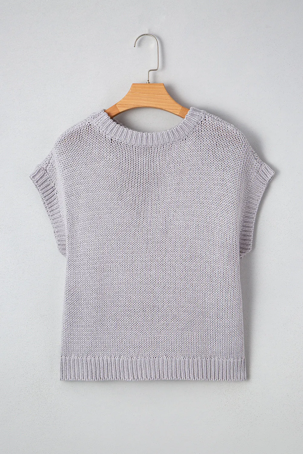 Bowknot Applique Cap Knit Sleeve Sweater sold by Beagle Boutique product image thumbnail 2