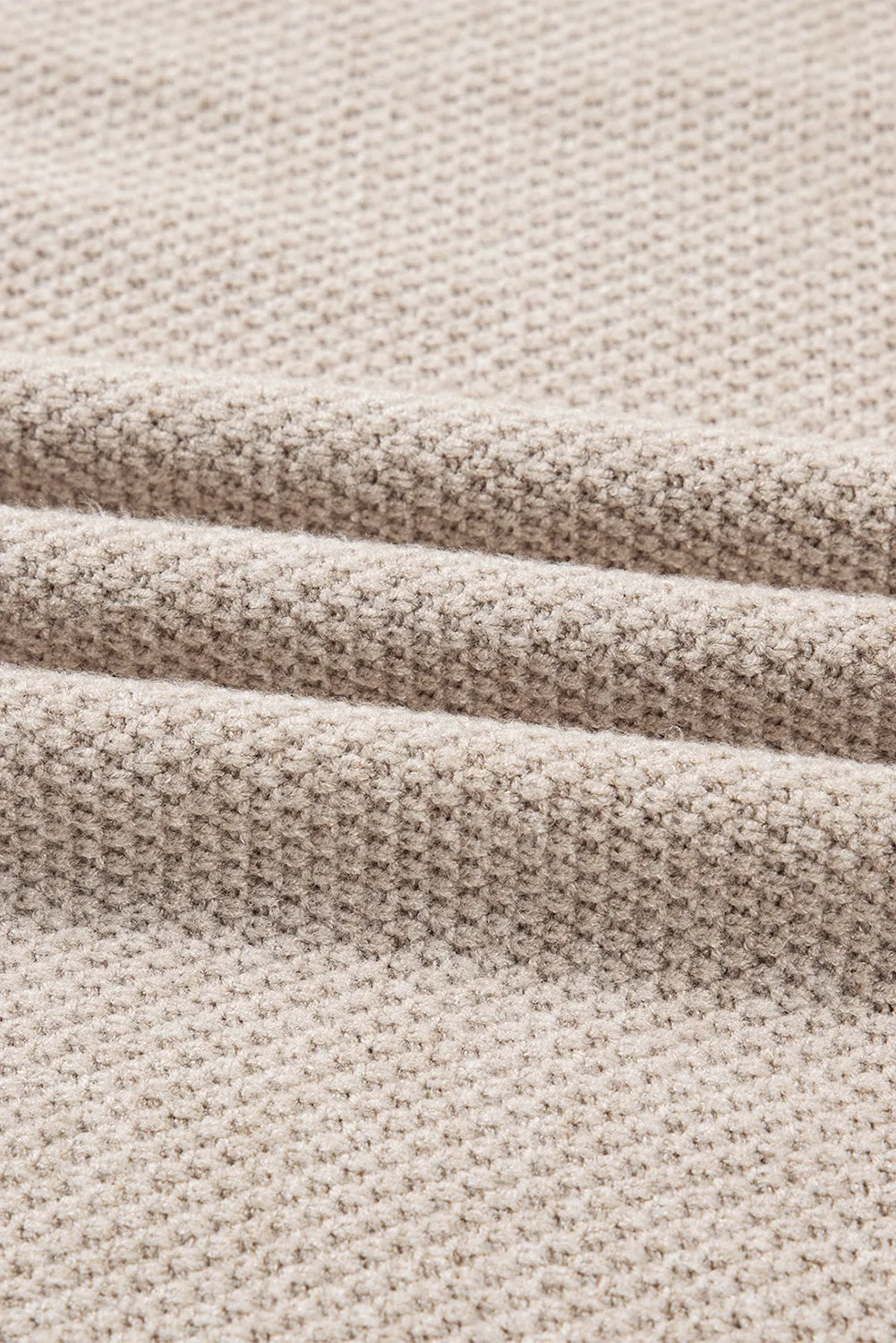 Colour Block Knit Striped Sleeve Detail Casual Sweater sold by Beagle Boutique product image thumbnail 5