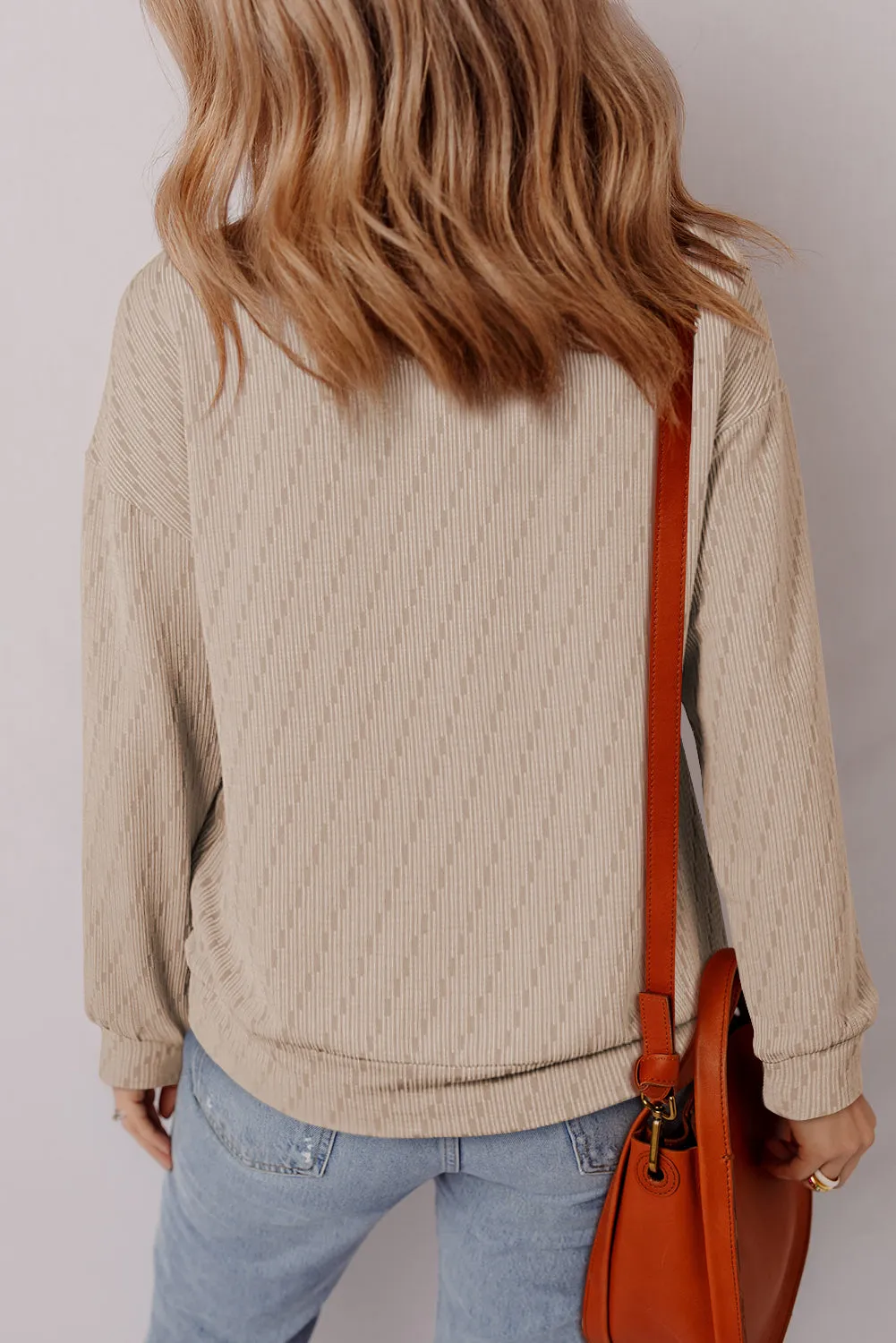 Textured Long Sleeve Top sold by Beagle Boutique product image thumbnail 2