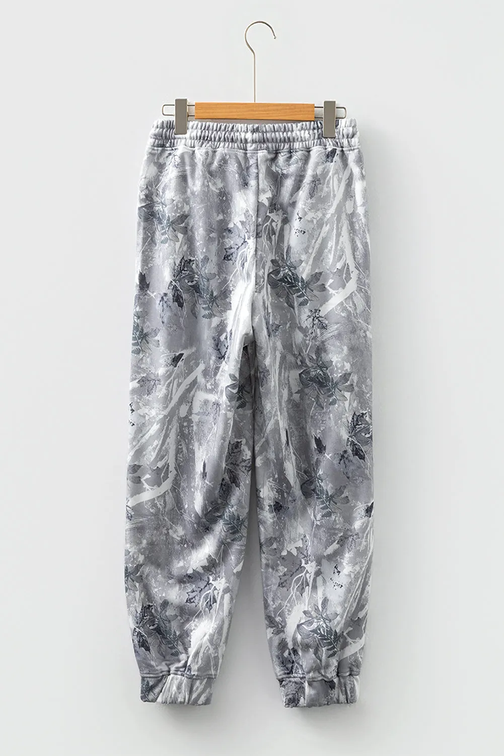 Camo Print Drawstring Elastic Waist Joggers sold by Beagle Boutique product image thumbnail 5