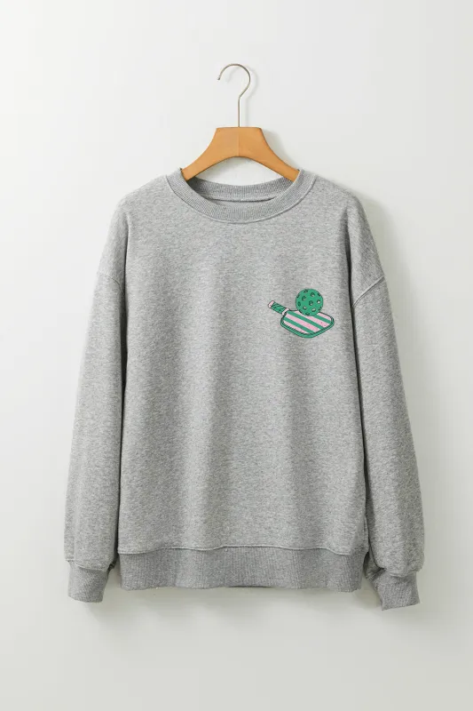 PICKLE BALL SOCIAL CLUB Game Day Graphic Sweatshirt made by eAura