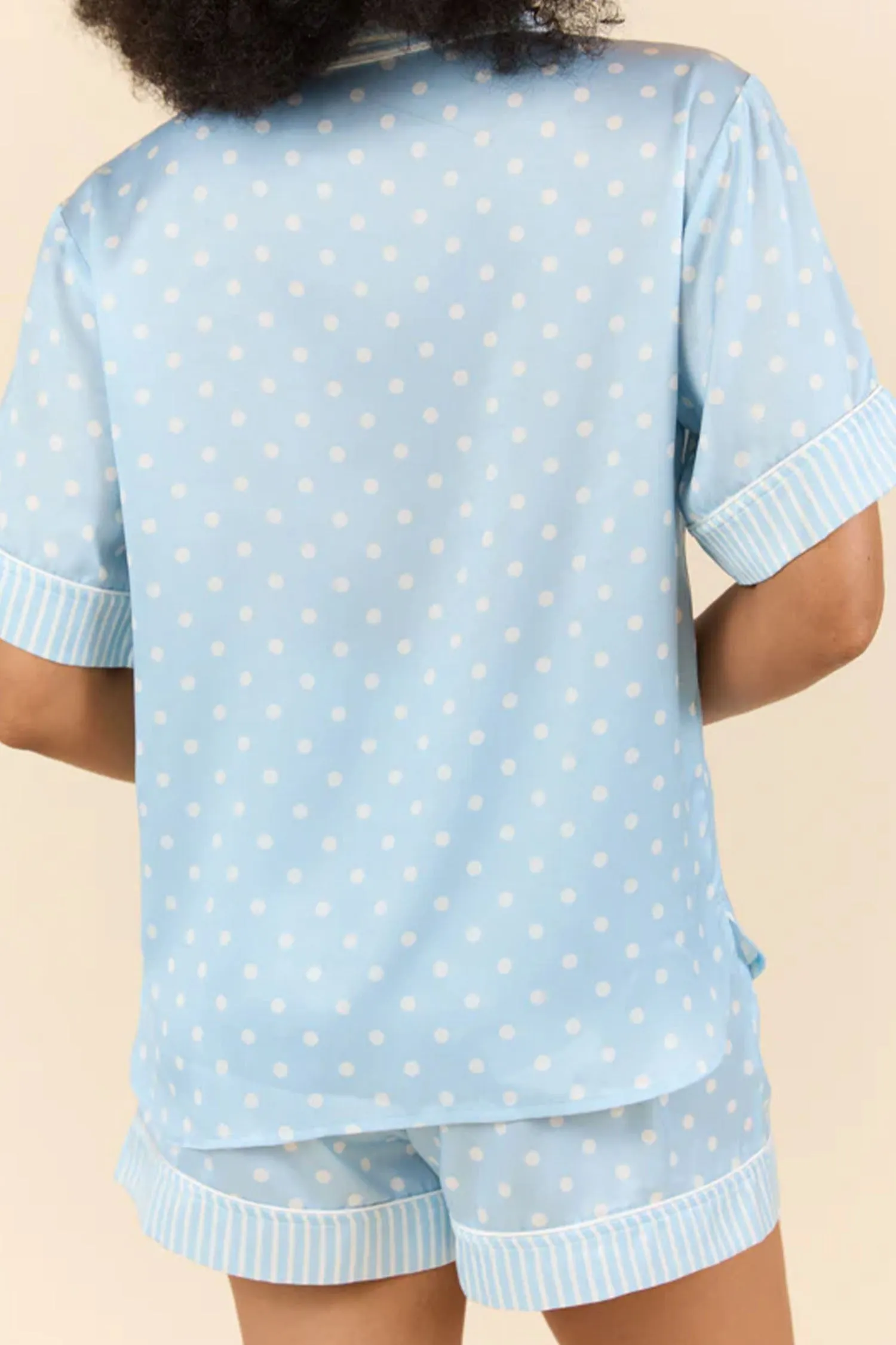 Polka Dot Print Soft Short Pyjama Set sold by Beagle Boutique product image thumbnail 4