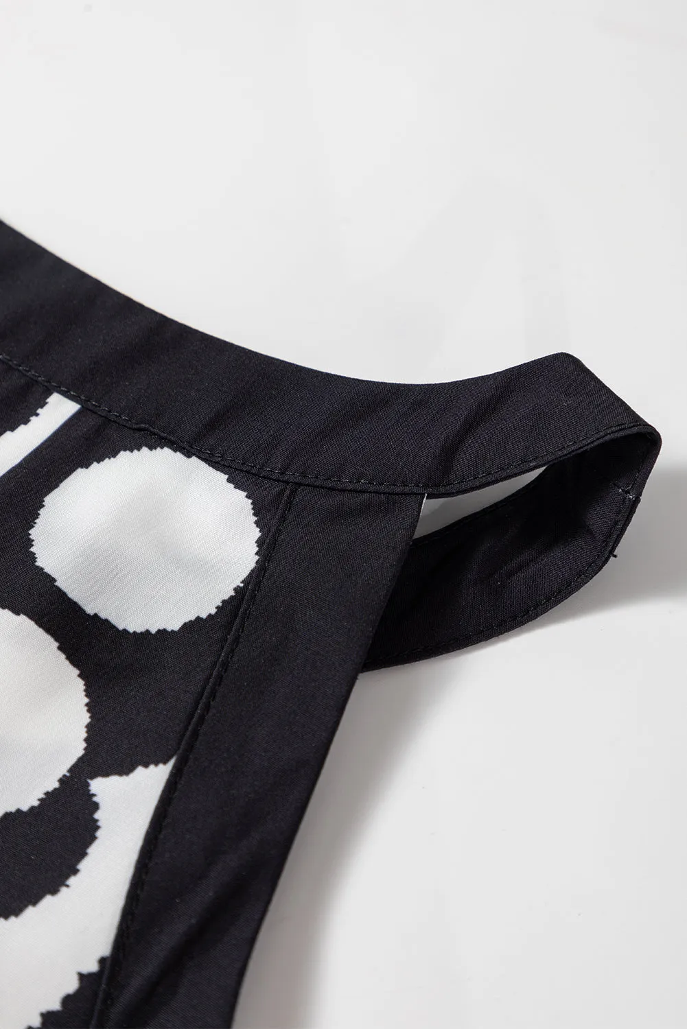 Black Geometric Print Sleeveless Top sold by Beagle Boutique product image thumbnail 5