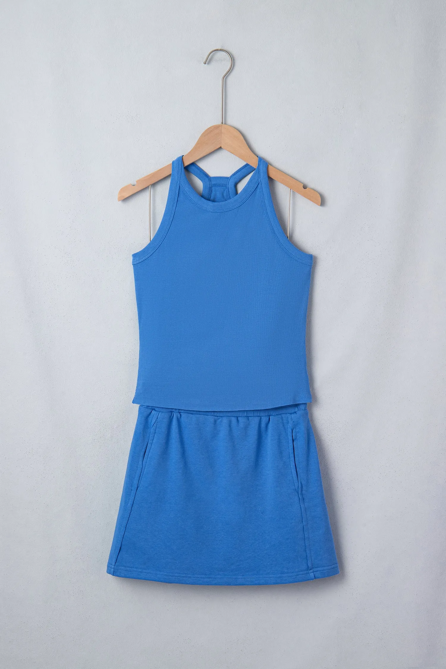 Cropped Tank Top & Mini Skort Co-ord Set sold by Beagle Boutique product image thumbnail 4