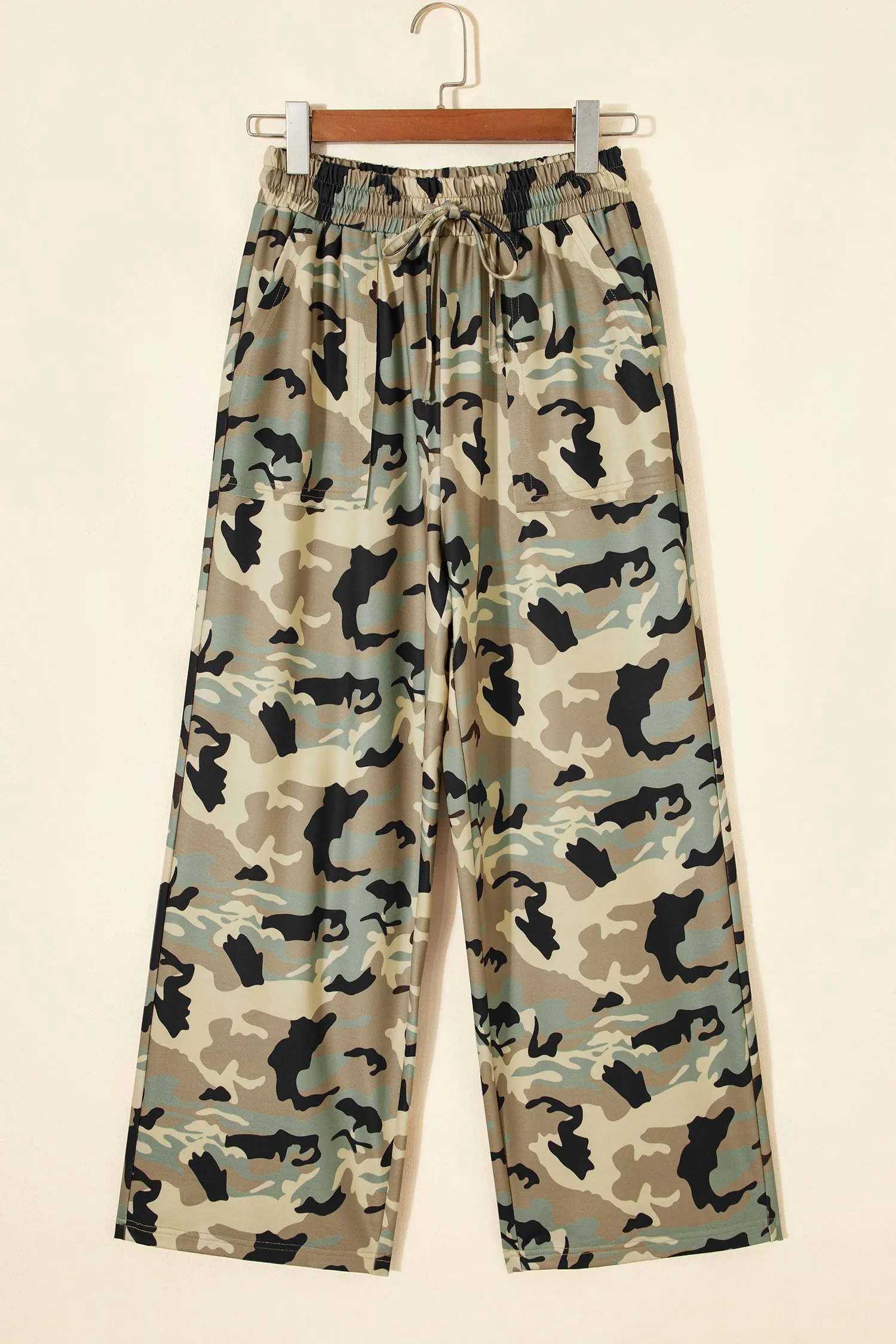 Camouflage Print Street Fashion Drawstring Shift Pants – Multicolour sold by Beagle Boutique product image thumbnail 5