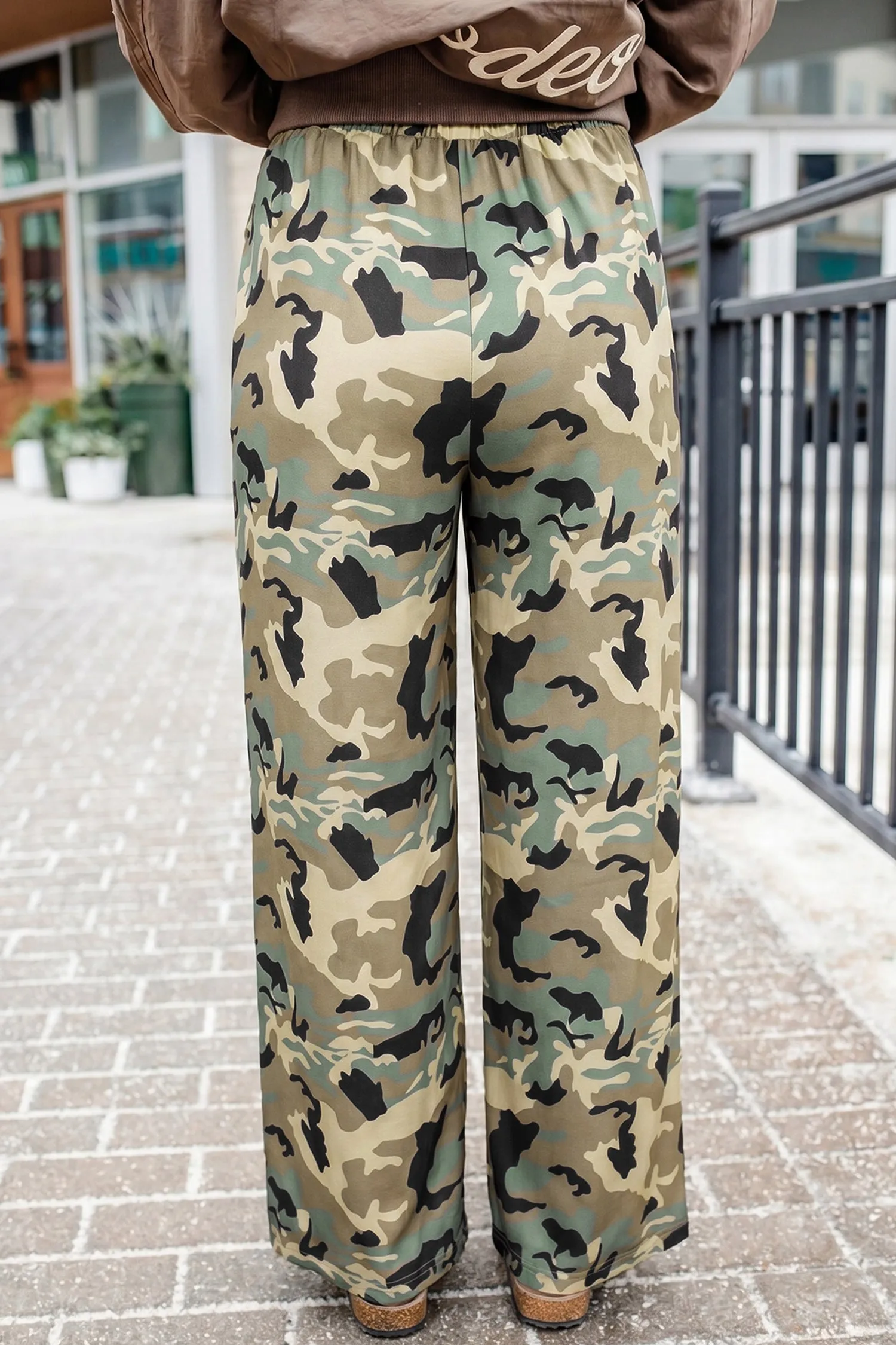 Camouflage Print Street Fashion Drawstring Shift Pants – Multicolour sold by Beagle Boutique product image thumbnail 4
