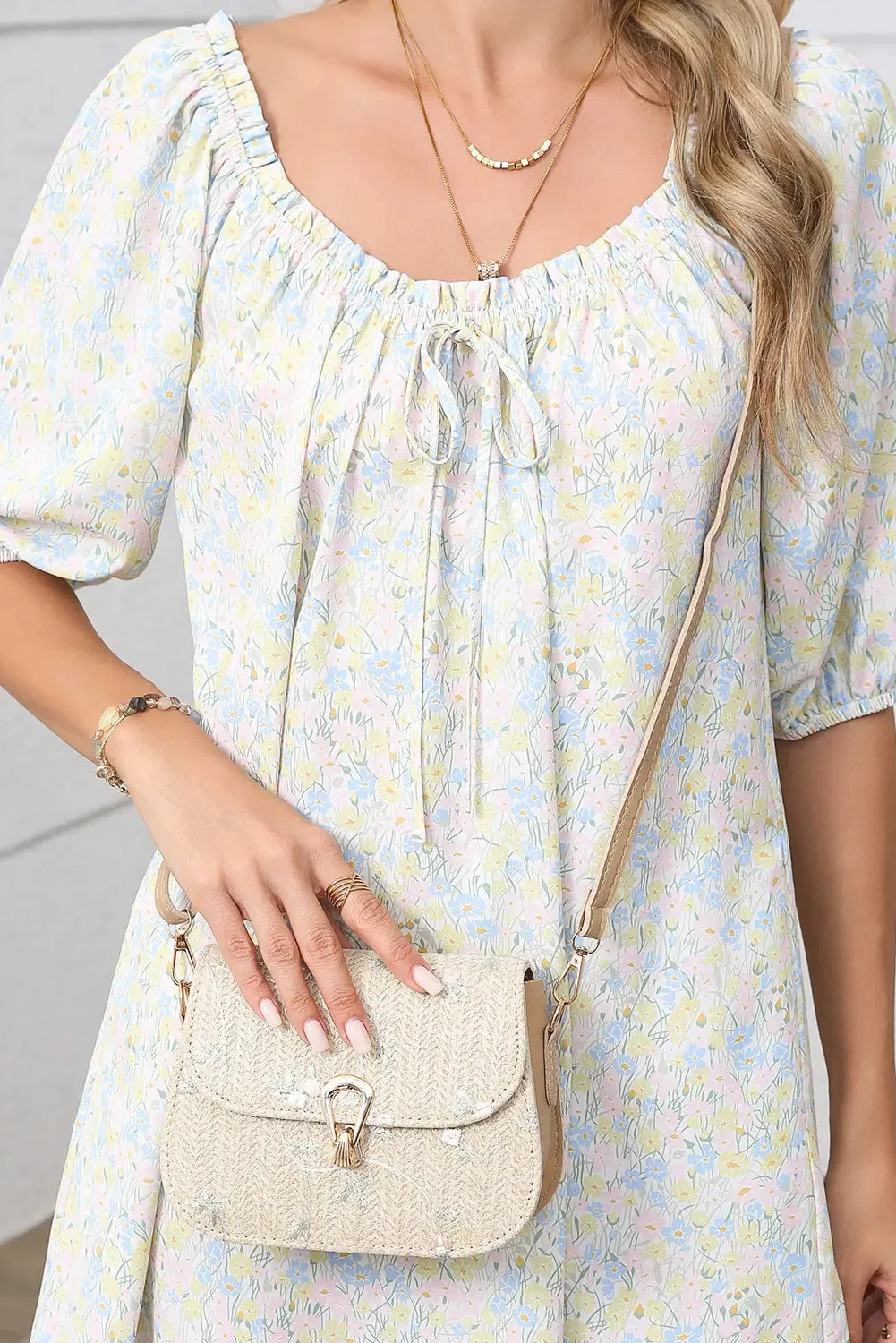 Delicate Weave Detail One Shoulder Bag sold by Beagle Boutique product image thumbnail 4