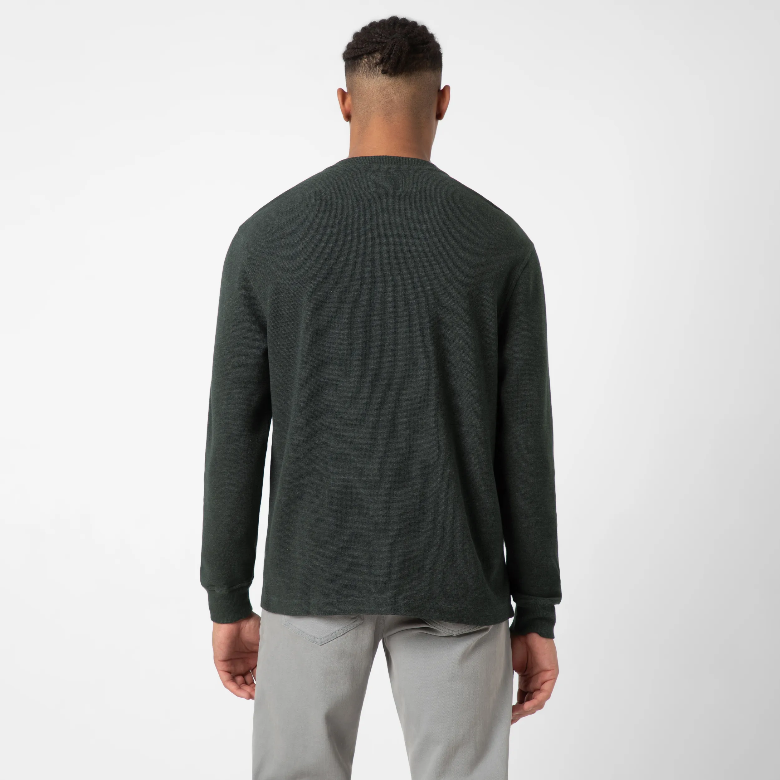 Waffle Knit Henley sold by Bearbottom Clothing product image thumbnail 3