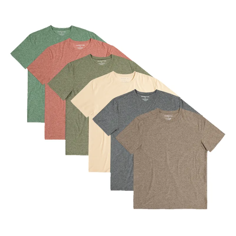 Short Sleeve Tech Tee 6 Pack sold by Bearbottom Clothing