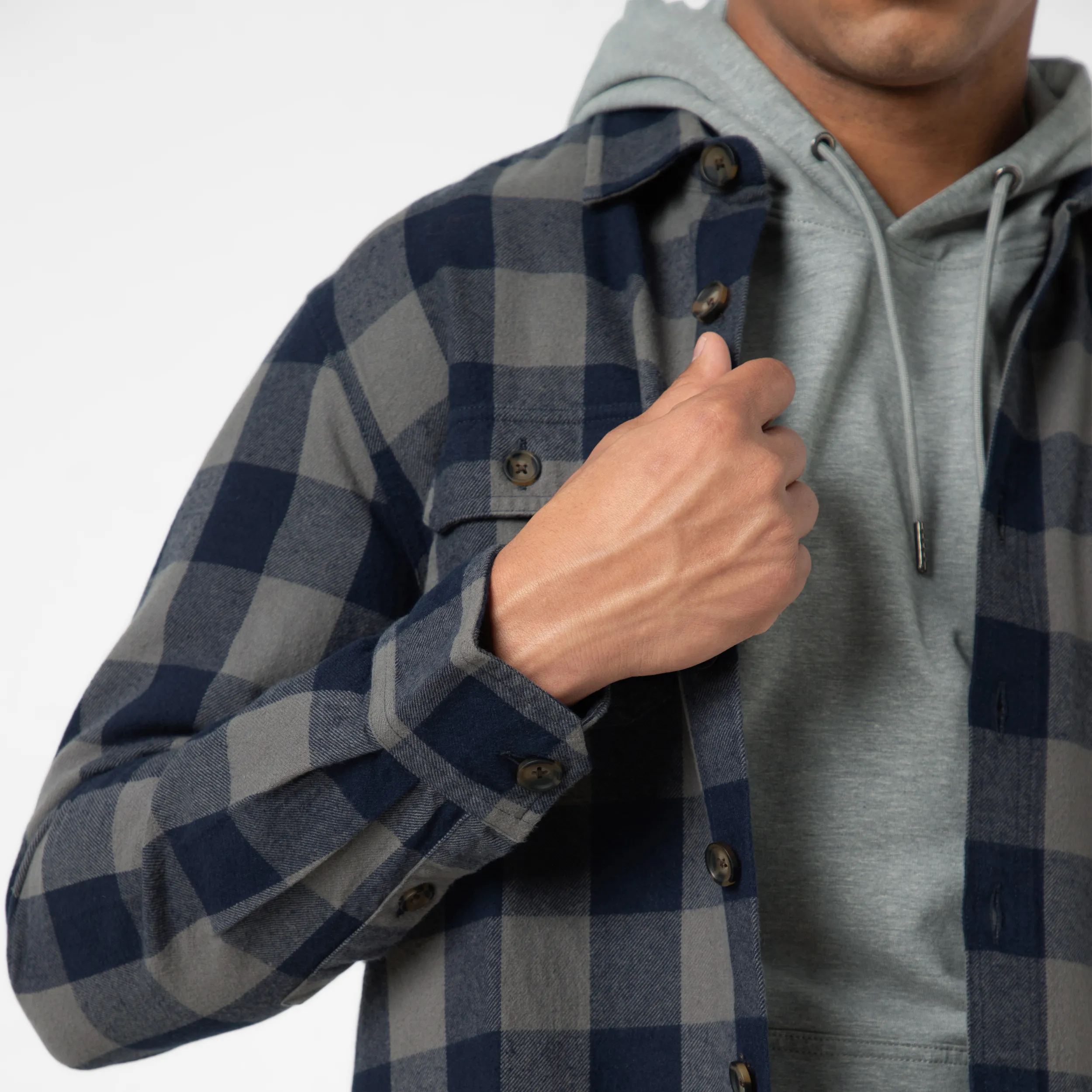 Heavyweight Flannel Overshirt sold by Bearbottom Clothing product image thumbnail 5