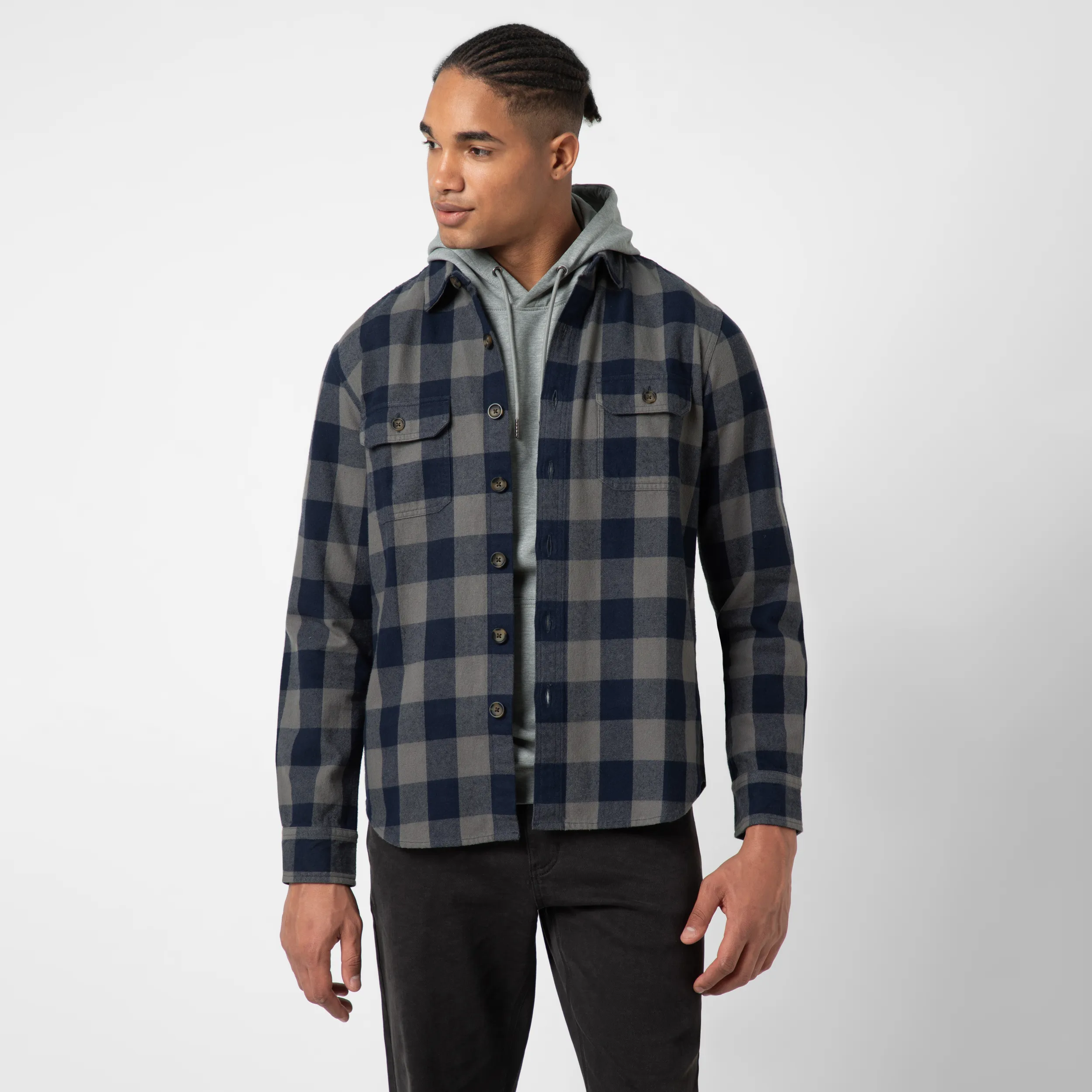 Heavyweight Flannel Overshirt sold by Bearbottom Clothing product image thumbnail 2