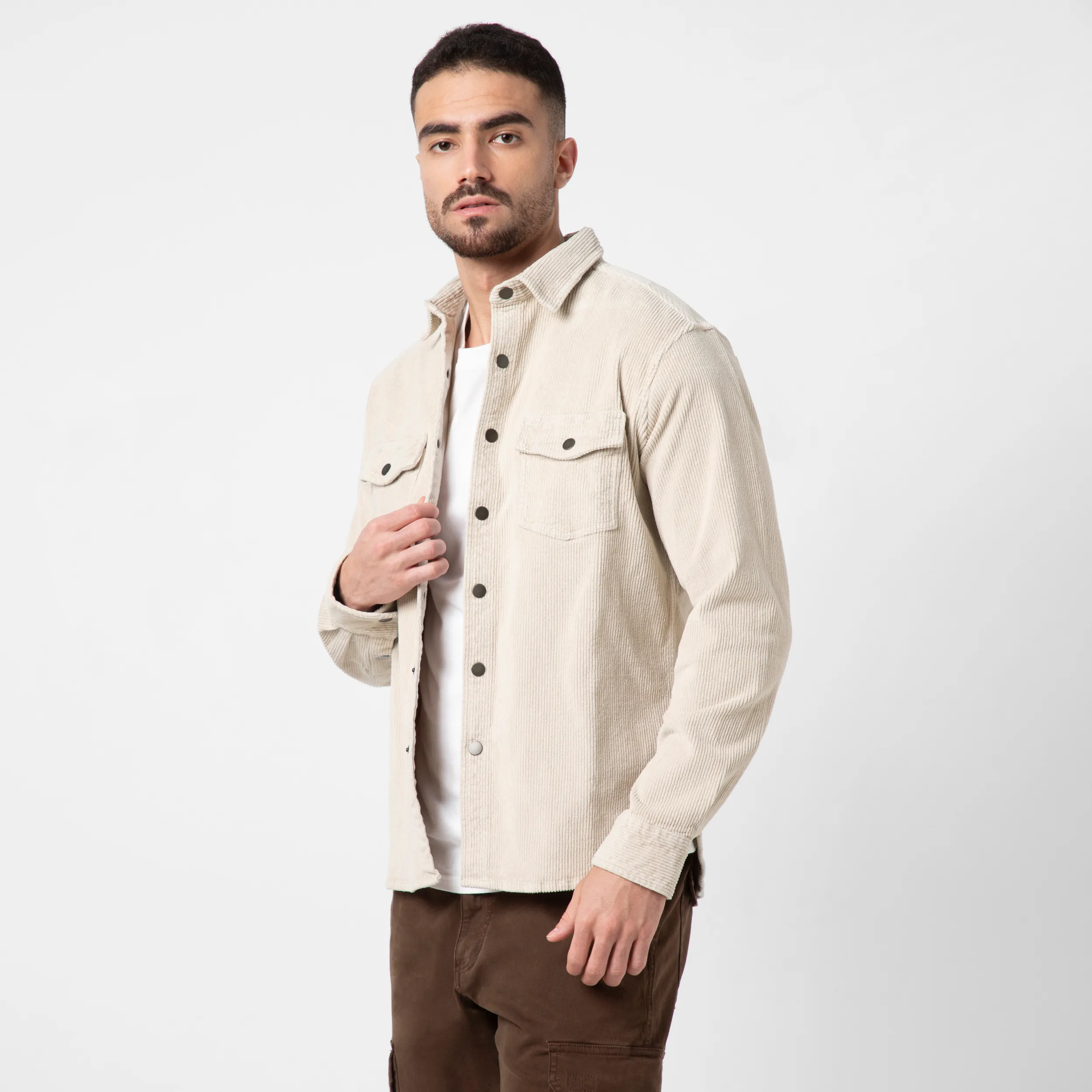 Corduroy Snap Overshirt sold by Bearbottom Clothing product image thumbnail 2