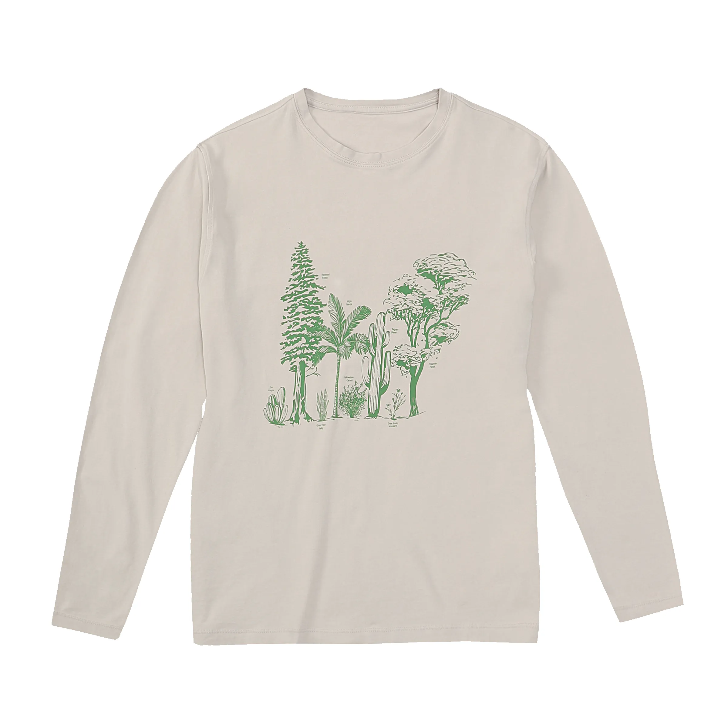 Natural Dye Graphic Long Sleeve sold by Bearbottom Clothing product image thumbnail 5