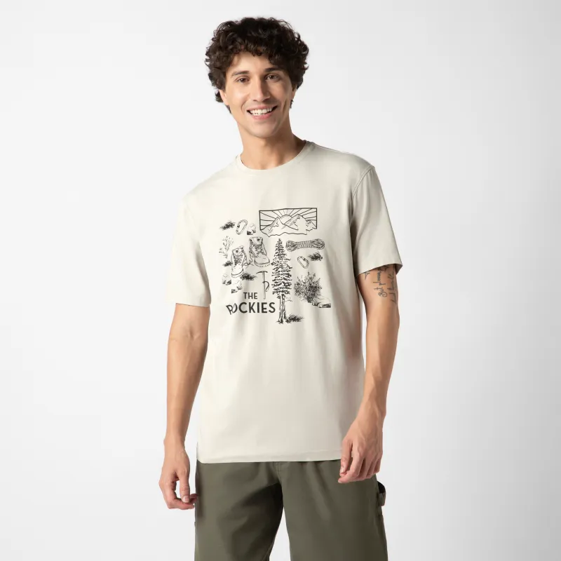 Natural Dye Graphic Tee sold by Bearbottom Clothing