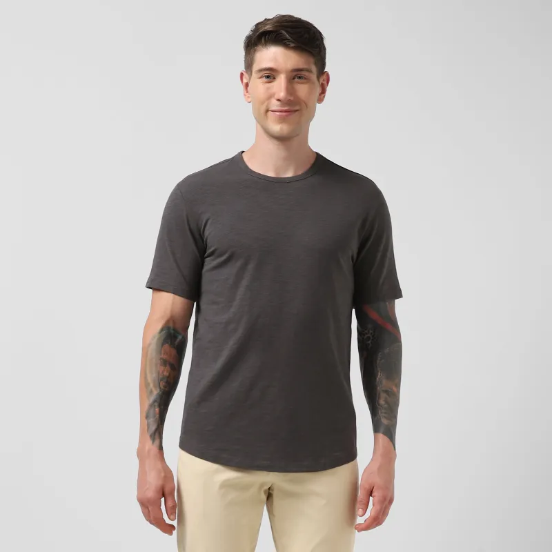 Vintage Slub Curved Tee sold by Bearbottom Clothing