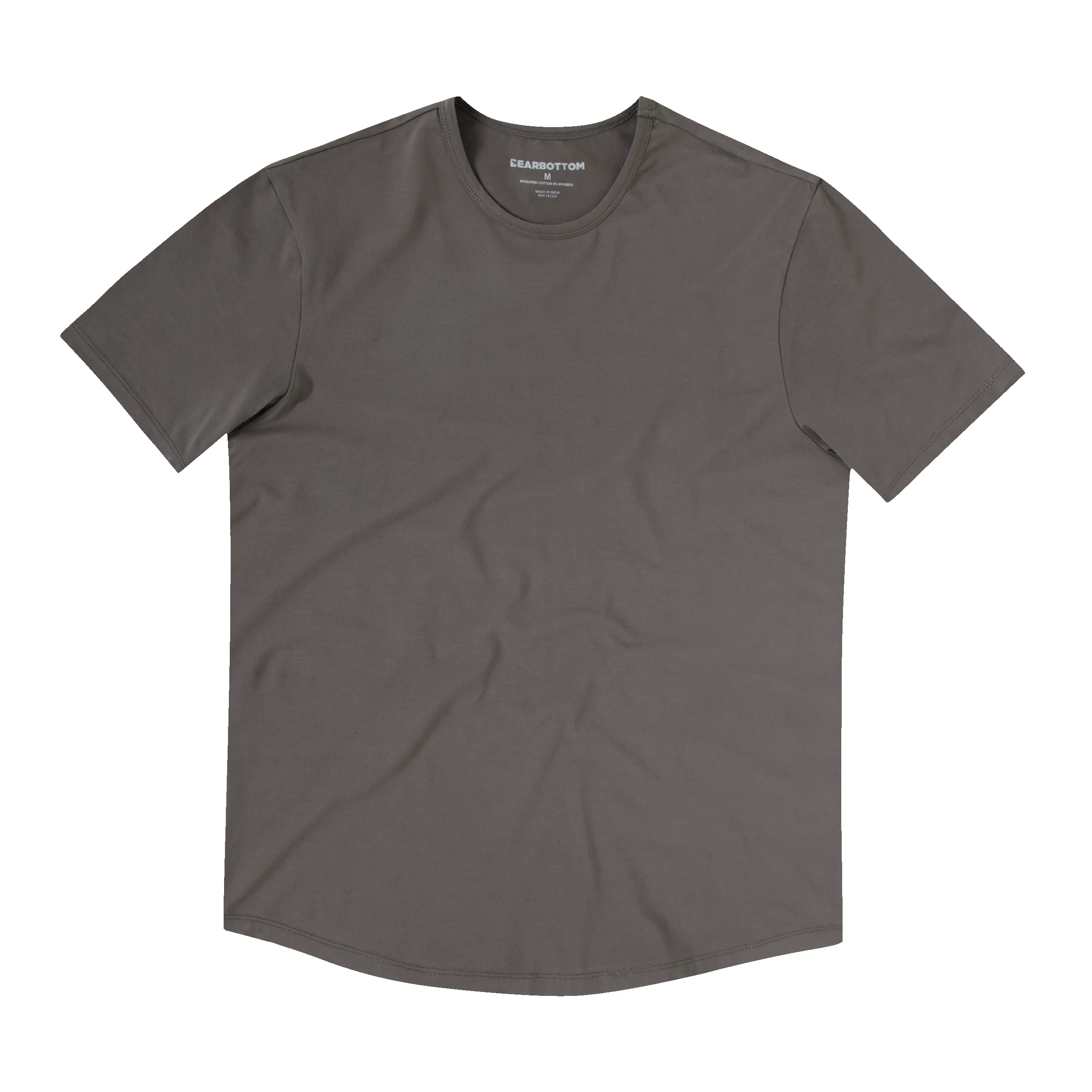 Supima Curved Tee sold by Bearbottom Clothing product image thumbnail 5