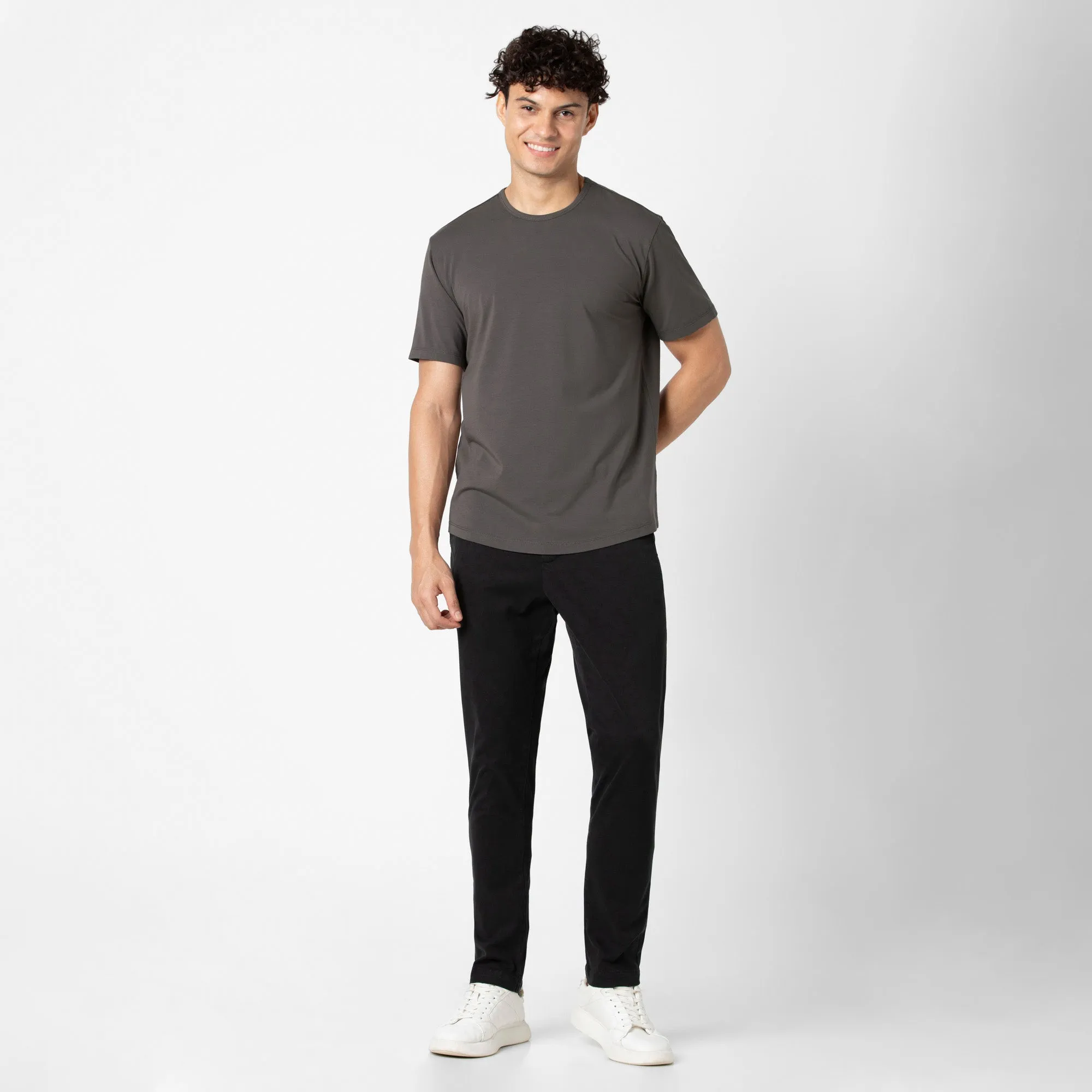 Supima Curved Tee sold by Bearbottom Clothing product image thumbnail 3