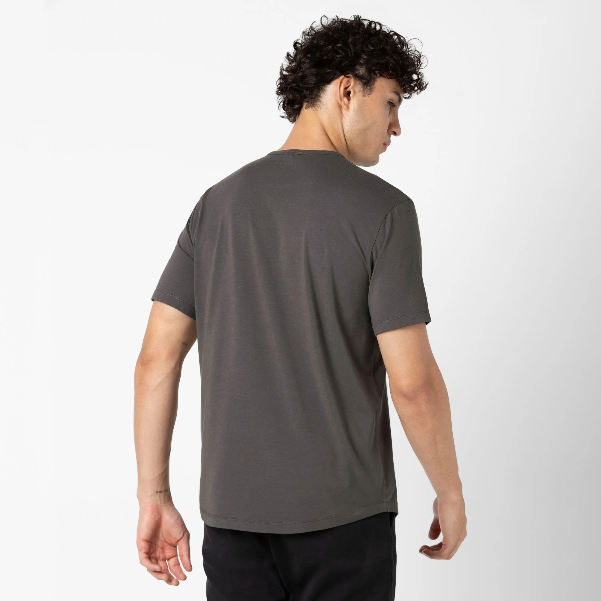 Supima Curved Tee sold by Bearbottom Clothing product image thumbnail 2