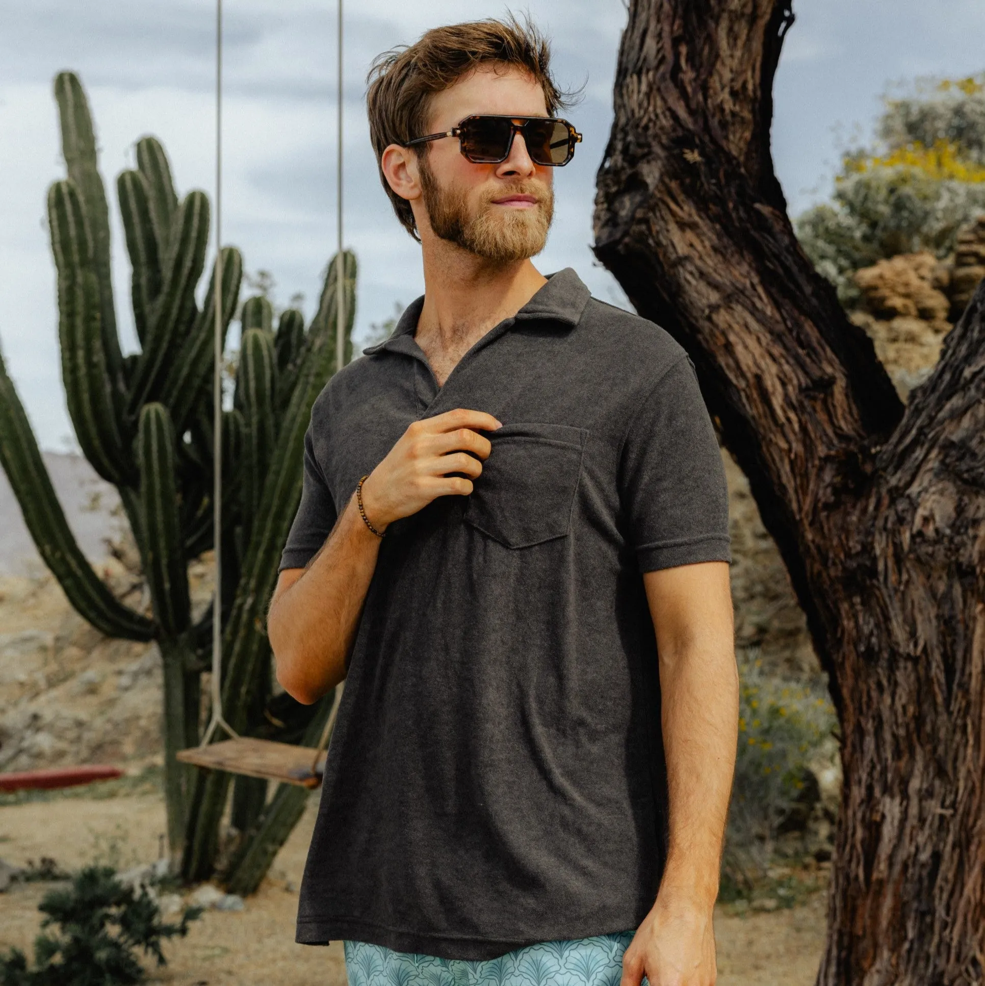 Coastal Terry Polo sold by Bearbottom Clothing product image thumbnail 5