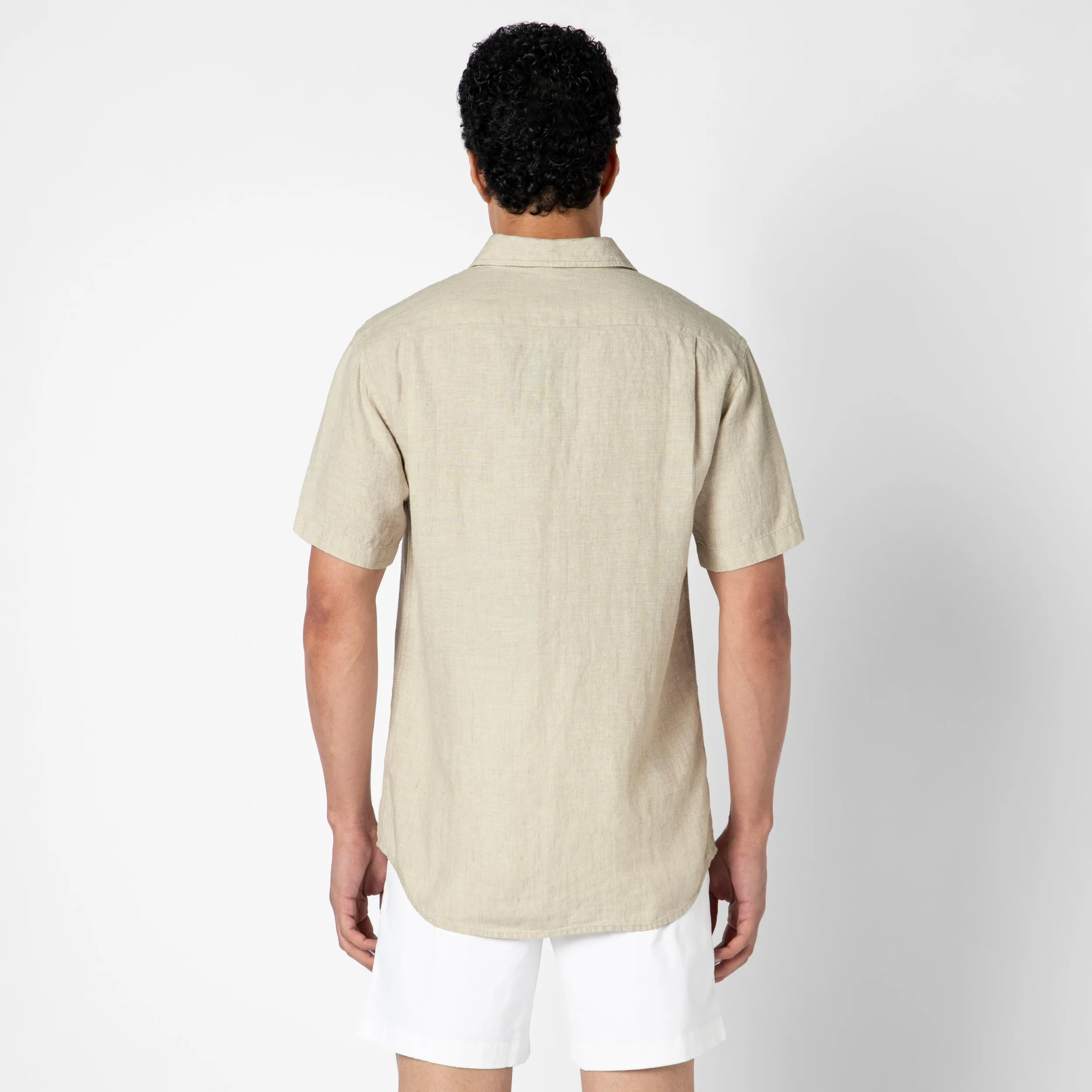 Linen Short Sleeve Shirt sold by Bearbottom Clothing product image thumbnail 3