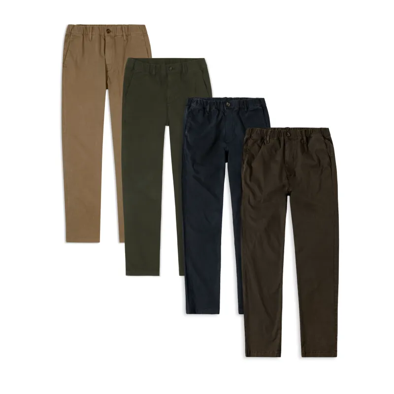 Relaxed Stretch Chino Pant Bundle made by Bearbottom Clothing