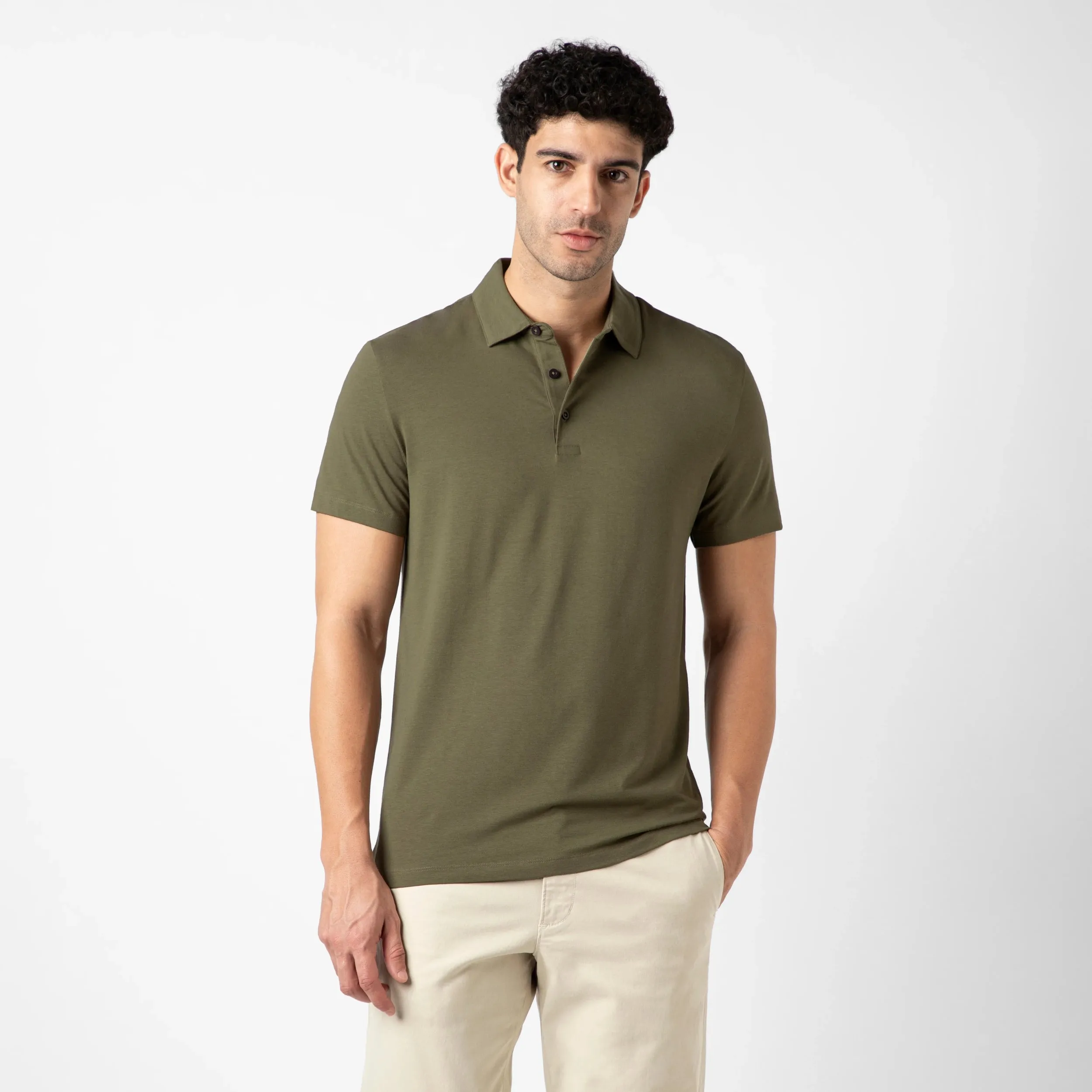Bamboo Polo sold by Bearbottom Clothing