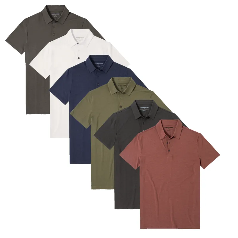 Bamboo Polo Bundle made by Bearbottom Clothing
