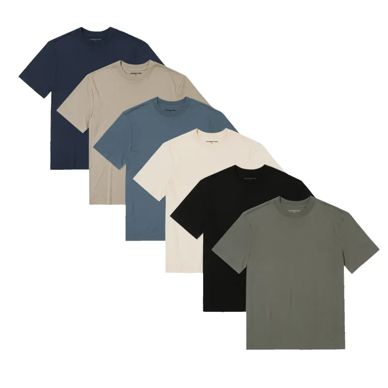 Midweight Supima Tee Bundle made by Bearbottom Clothing
