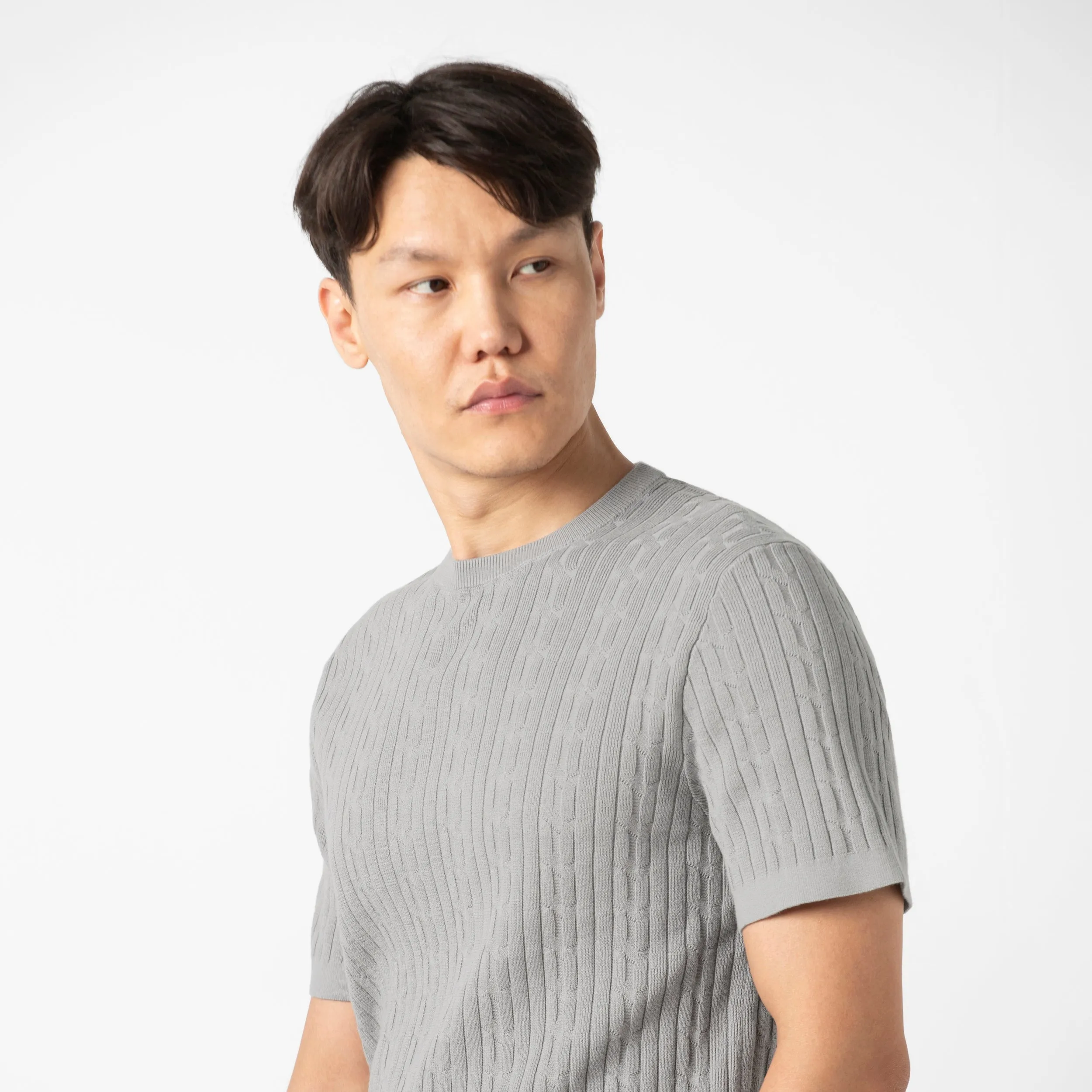 Cable Stitch Sweater Crewneck sold by Bearbottom Clothing product image thumbnail 5