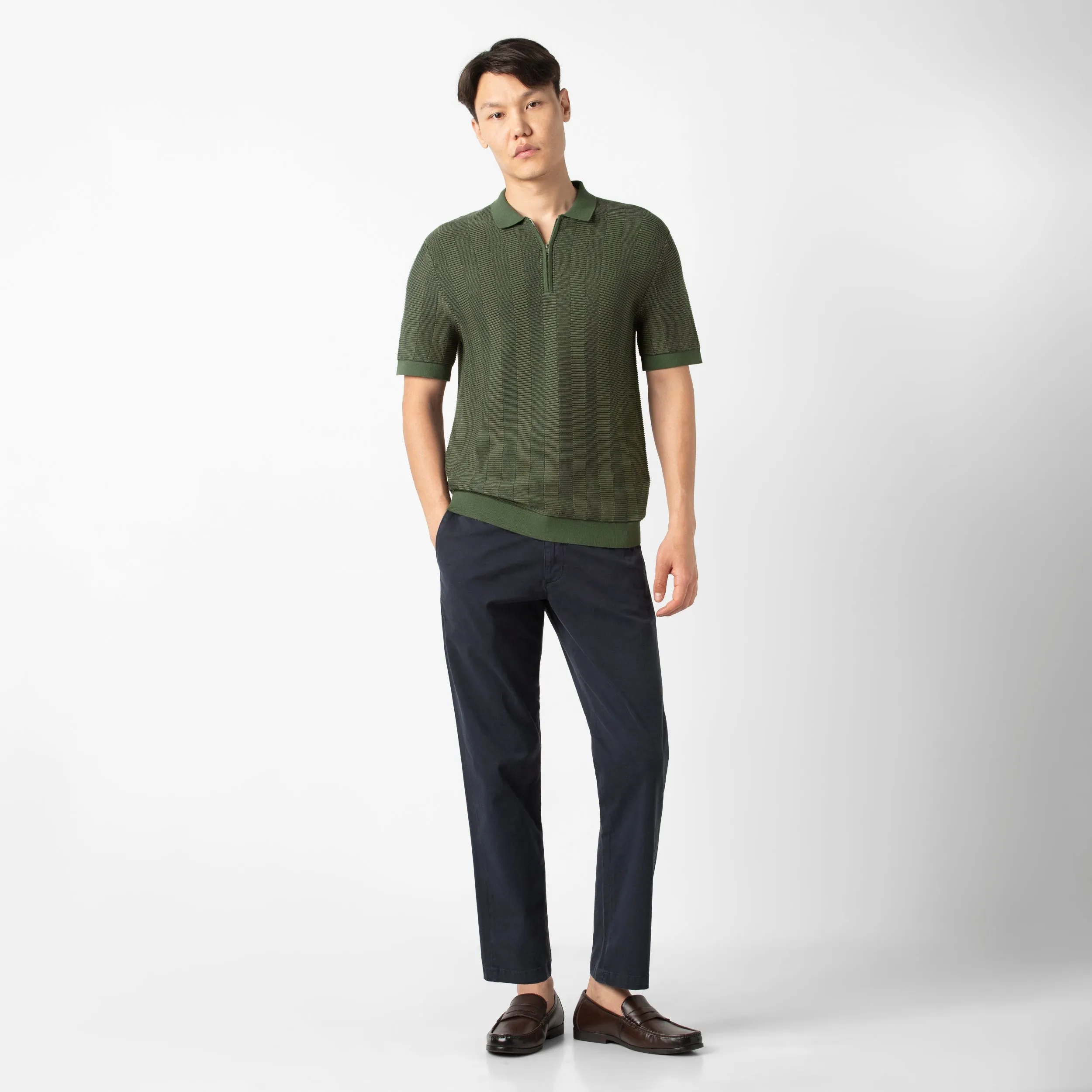Zip Sweater Polo sold by Bearbottom Clothing product image thumbnail 4