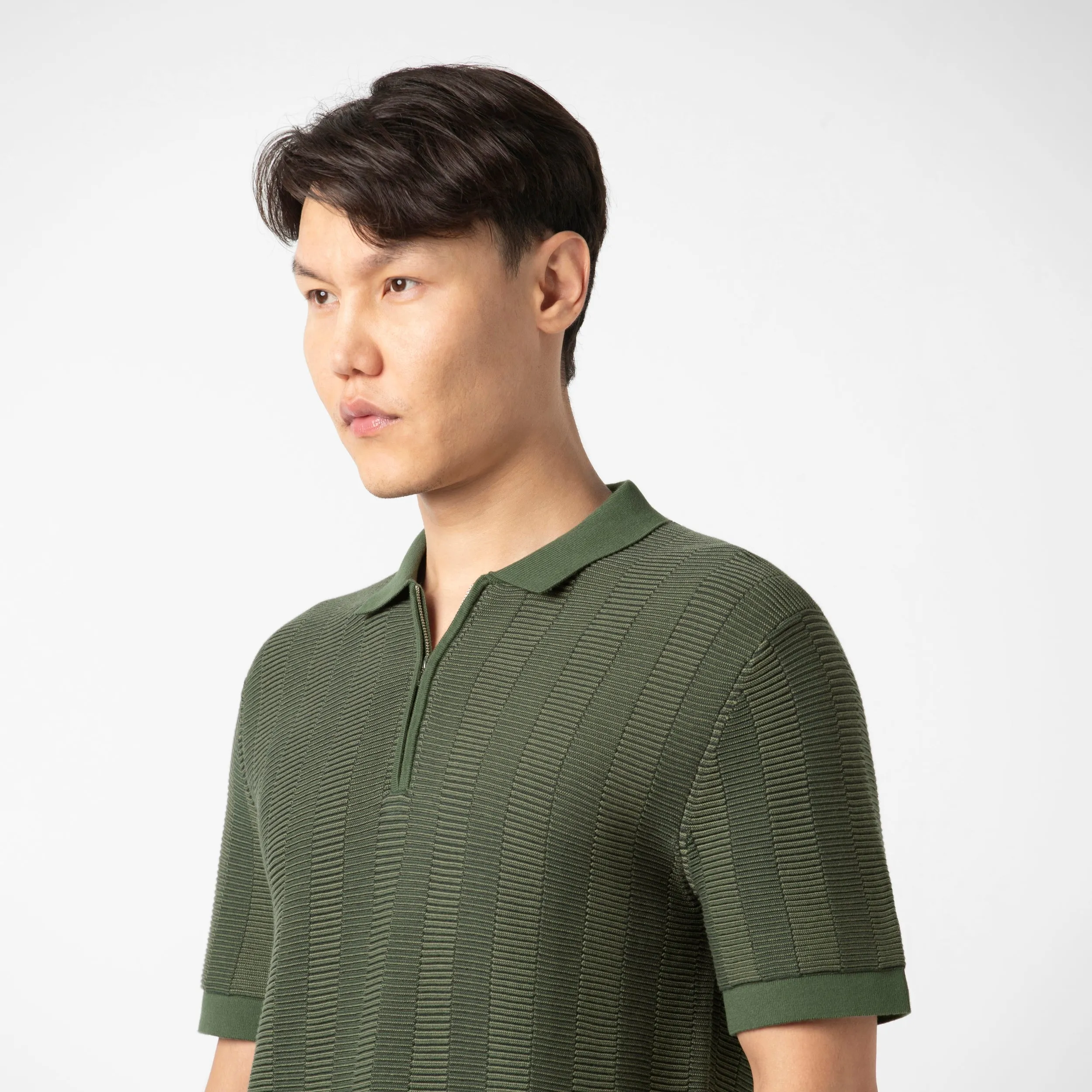 Zip Sweater Polo sold by Bearbottom Clothing product image thumbnail 5