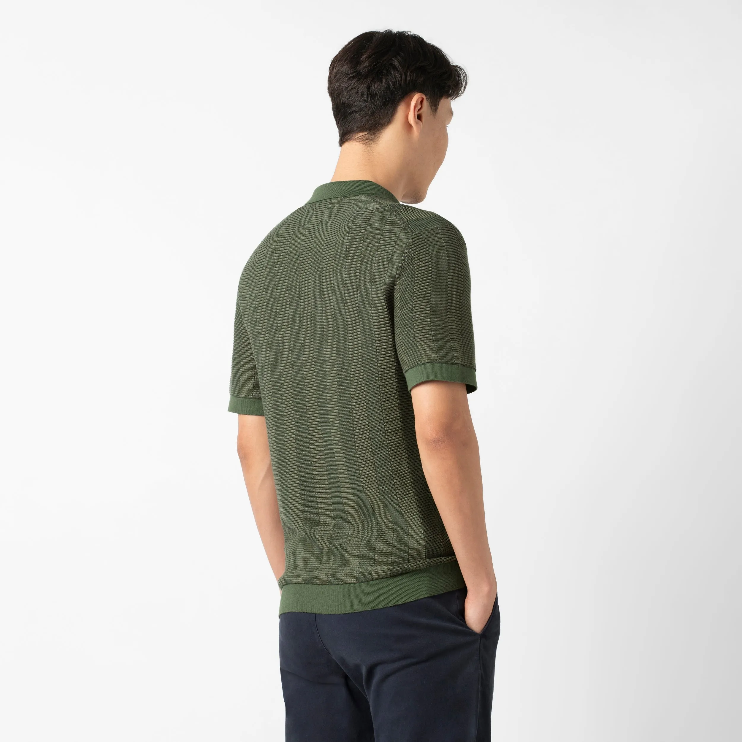 Zip Sweater Polo sold by Bearbottom Clothing product image thumbnail 3