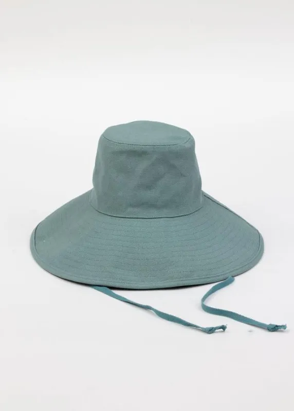 Livvy Canvas Sunhat sold by Hat Attack