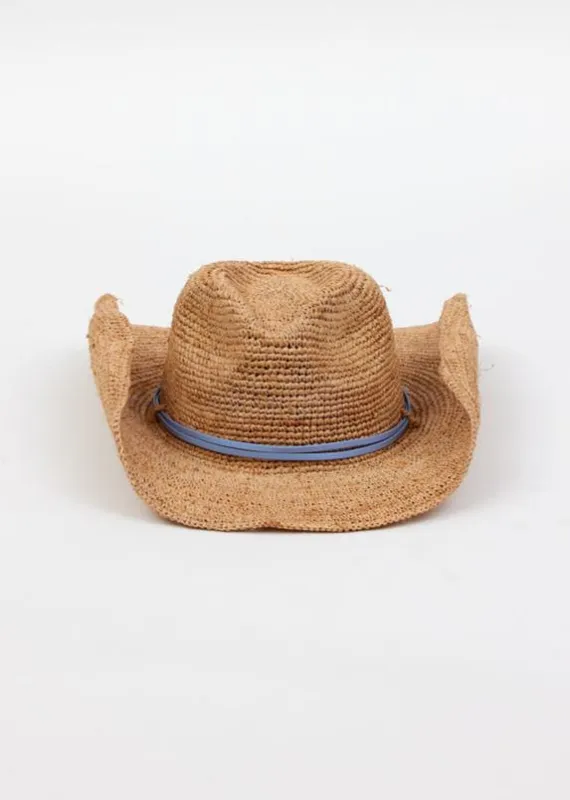 Raffia Crochet Cowboy sold by Hat Attack