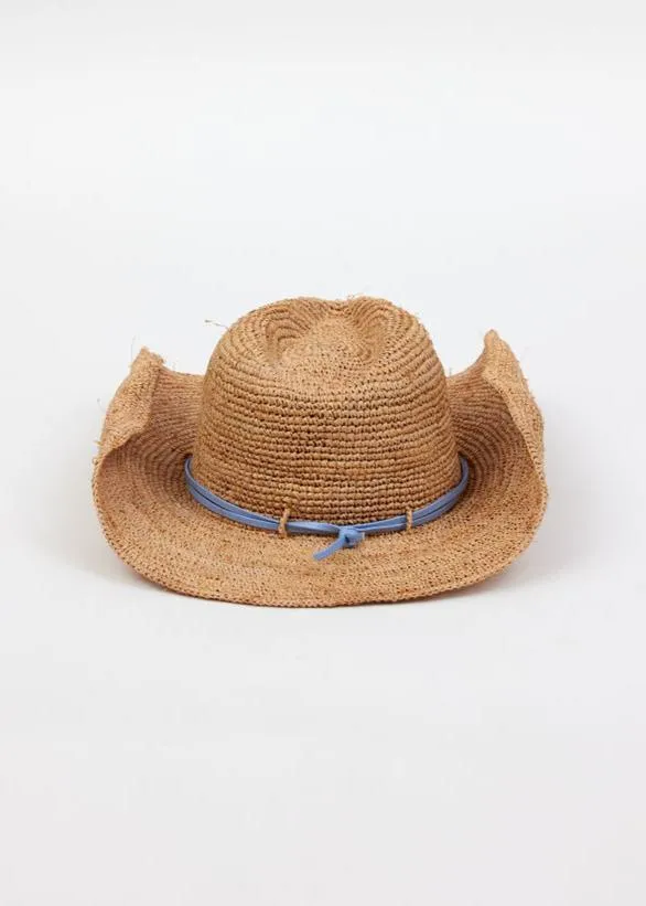 Raffia Crochet Cowboy sold by Hat Attack product image thumbnail 2