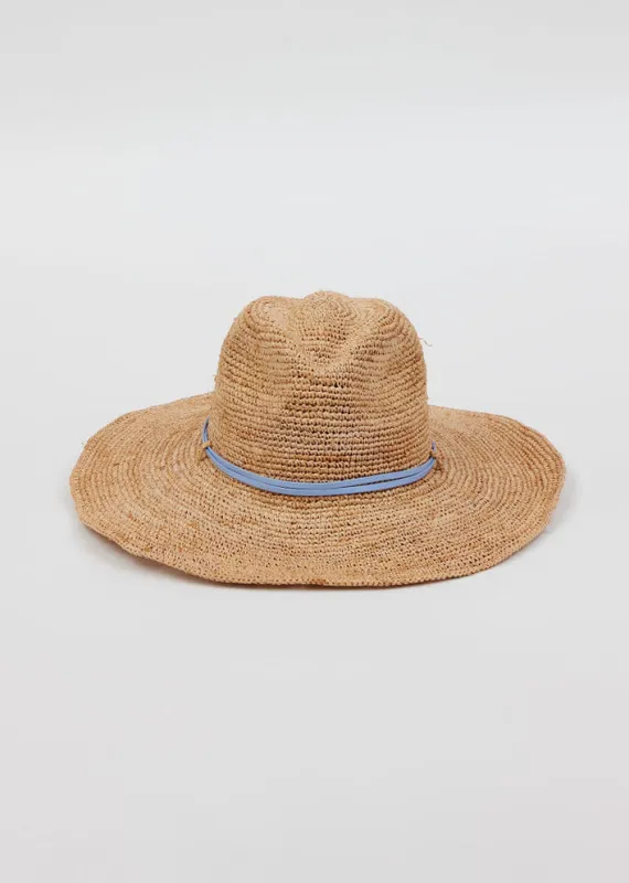 Raffia Crochet Continental sold by Hat Attack