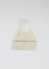Classic Cashmere Slouchy Beanie with Pom sold by Hat Attack