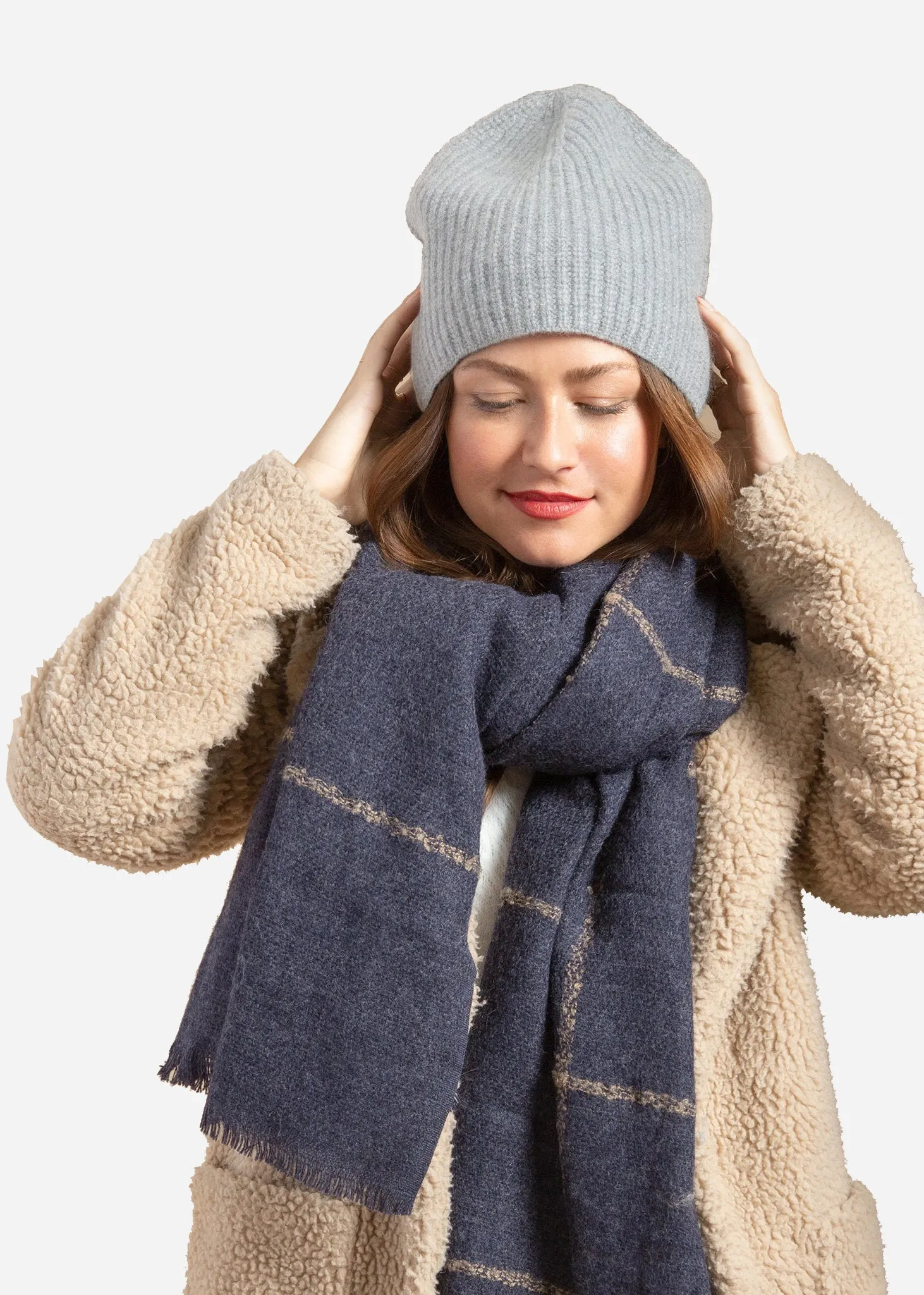 Cashmere Chunky Beanie sold by Hat Attack product image thumbnail 2