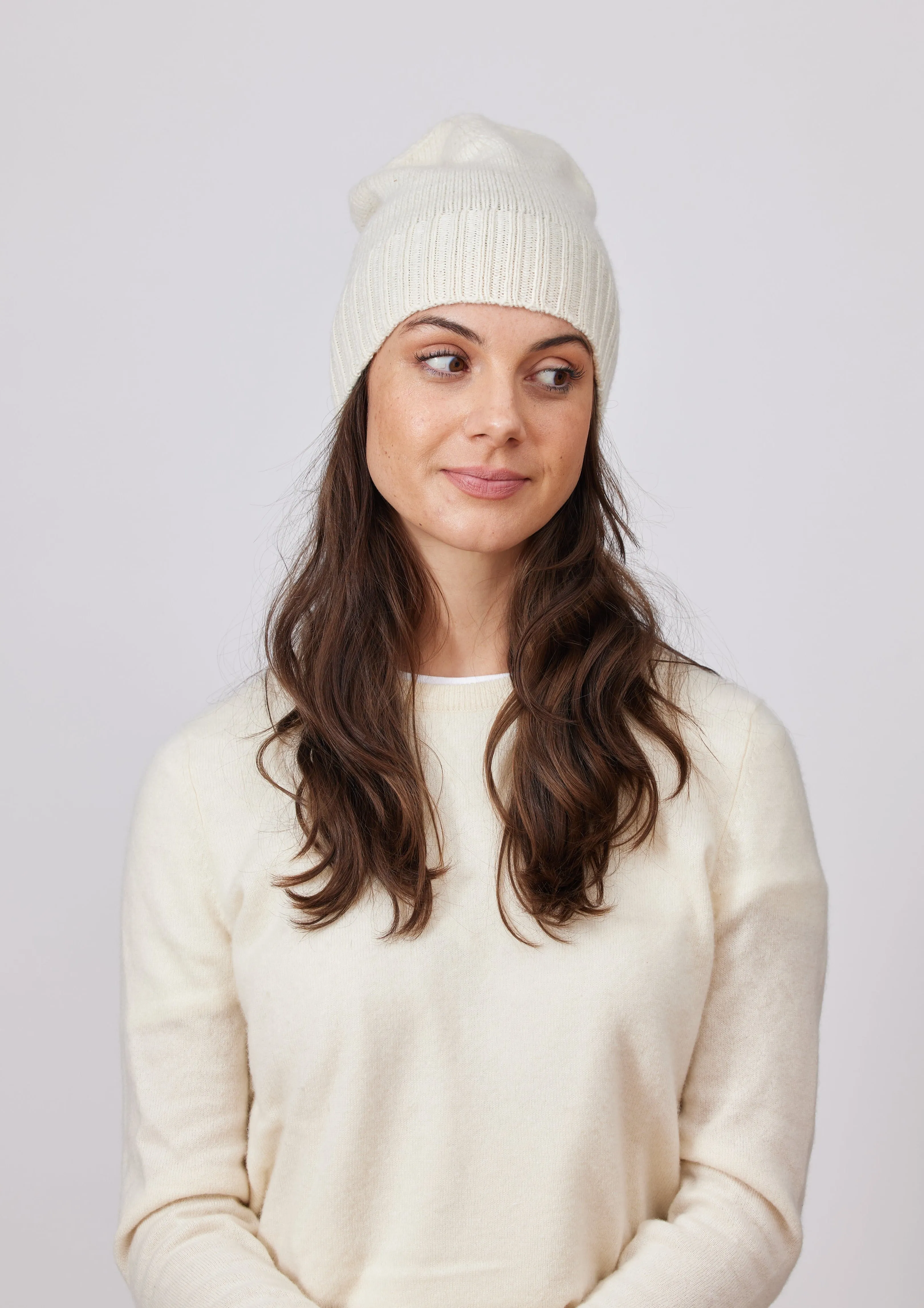 Classic Cashmere Slouchy Beanie sold by Hat Attack product image thumbnail 5