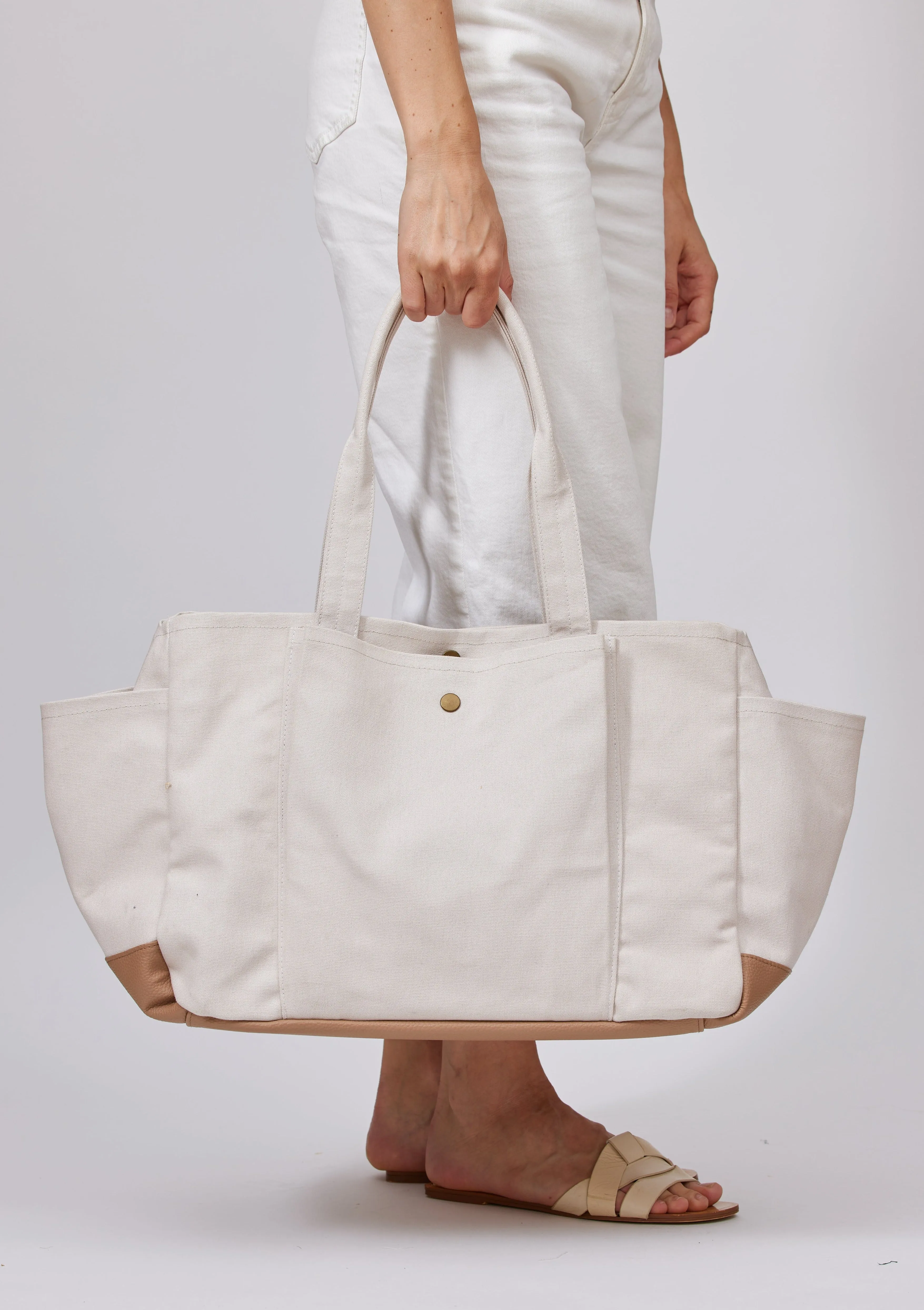 Custom Embroidered Pocket Tote sold by Hat Attack product image thumbnail 5
