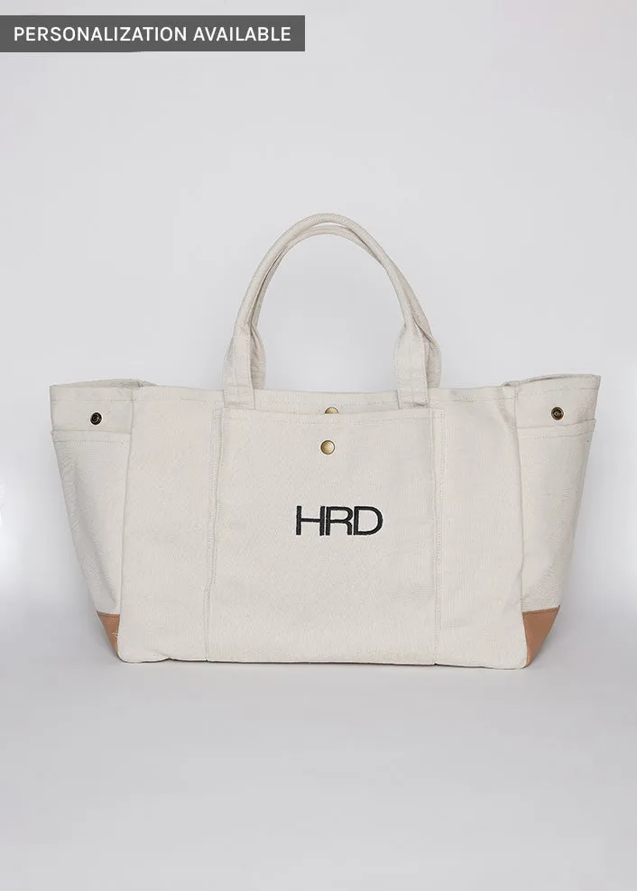 Custom Embroidered Pocket Tote sold by Hat Attack