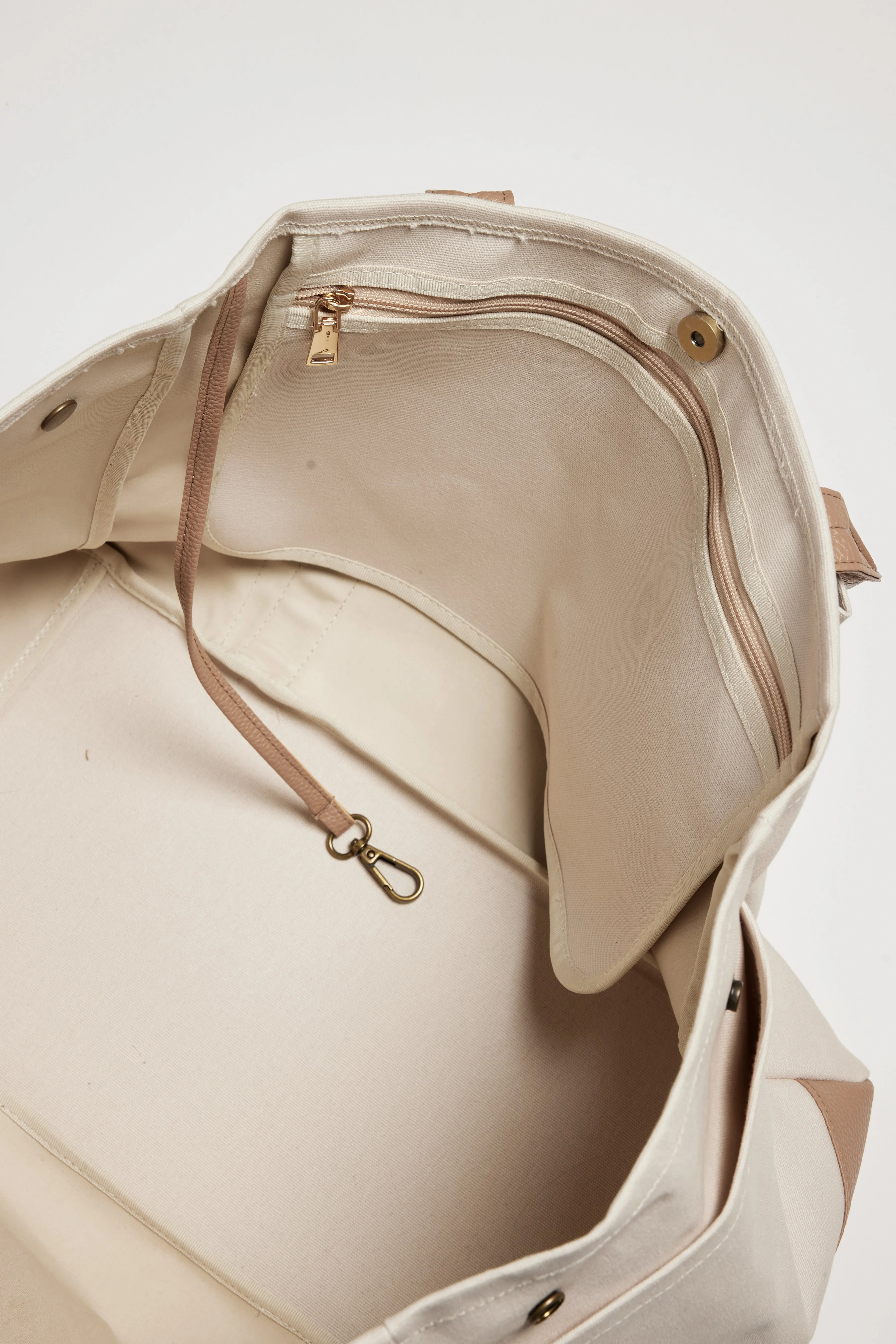 Custom Embroidered Pocket Tote sold by Hat Attack product image thumbnail 4