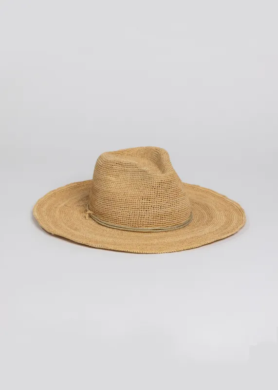 Raffia Crochet Continental sold by Hat Attack