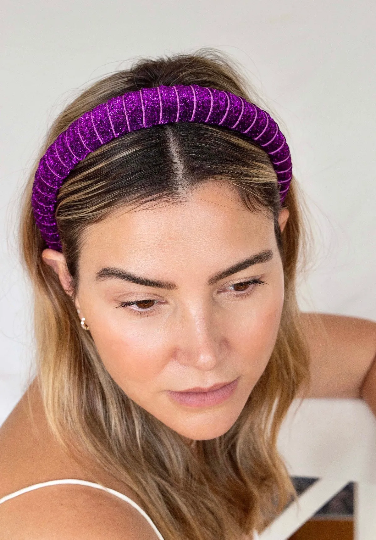 Hat Attack x Kapsule Marin Headband- Purple sold by Hat Attack product image thumbnail 2