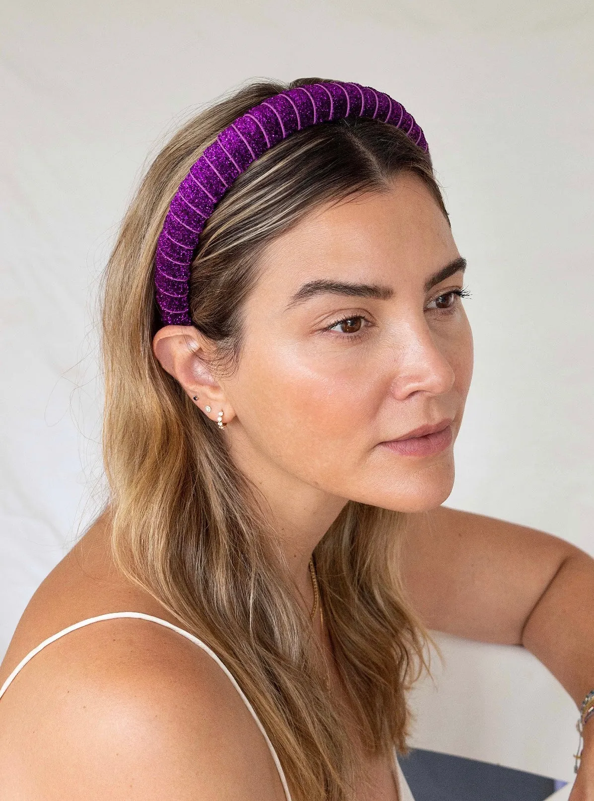 Hat Attack x Kapsule Marin Headband- Purple sold by Hat Attack product image thumbnail 3