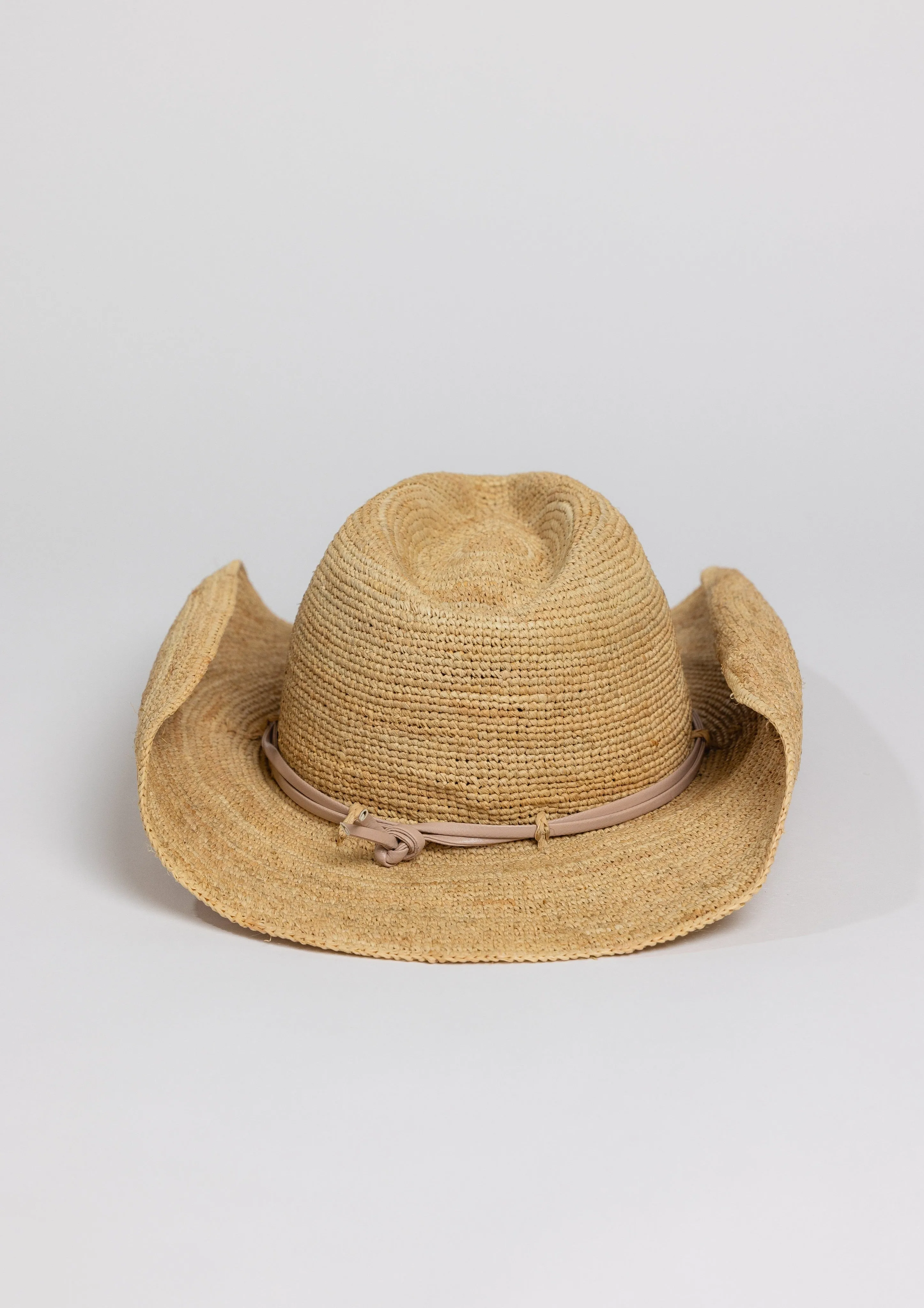 Raffia Crochet Cowboy sold by Hat Attack product image thumbnail 3