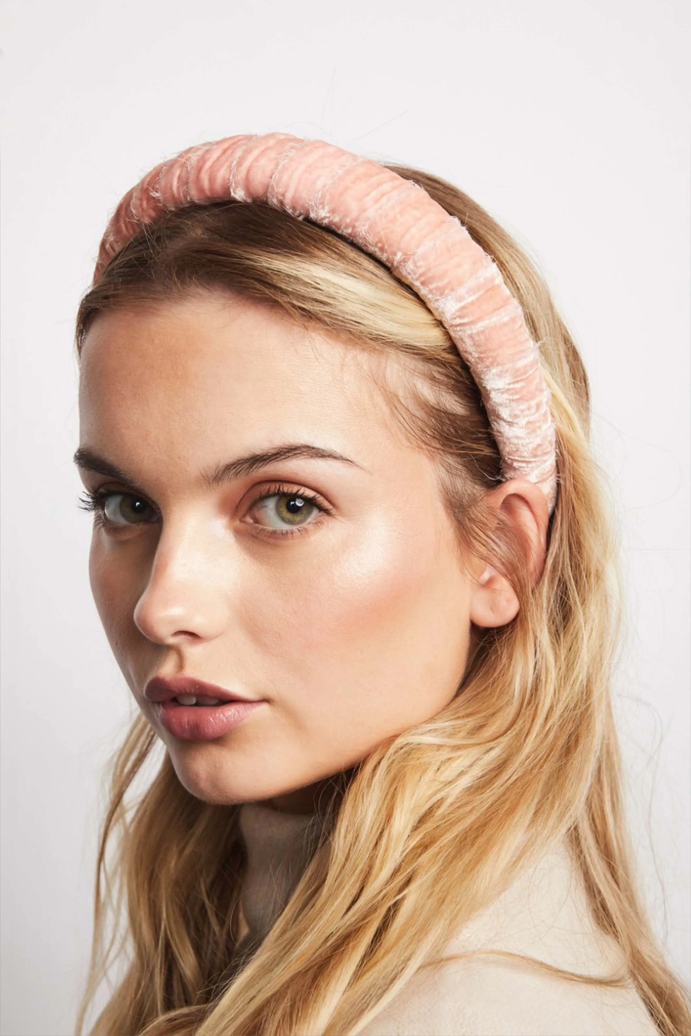 Hat Attack x Kapsule Palmer Headband- Dusty Rose sold by Hat Attack product image thumbnail 3