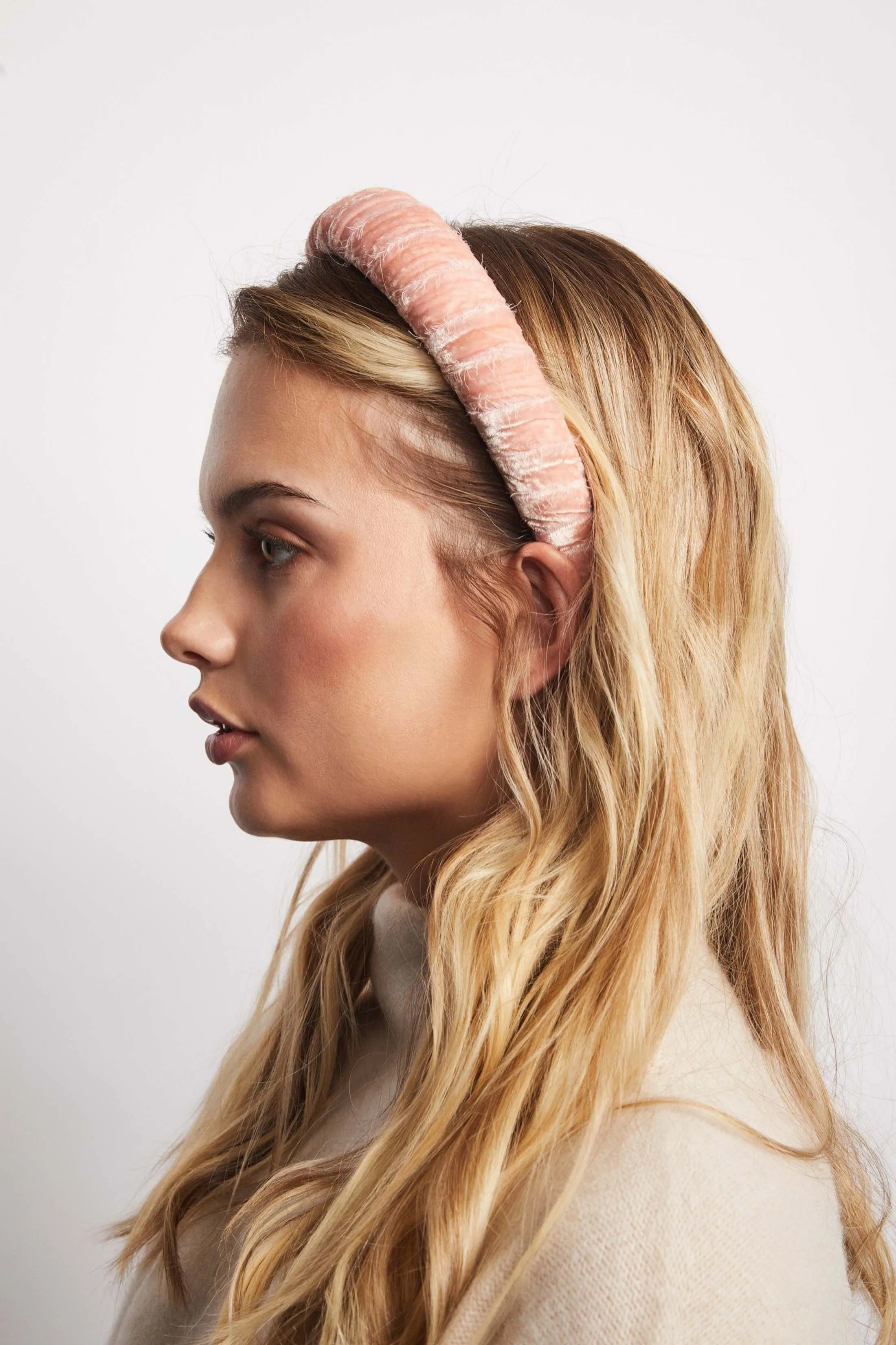 Hat Attack x Kapsule Palmer Headband- Dusty Rose sold by Hat Attack product image thumbnail 4